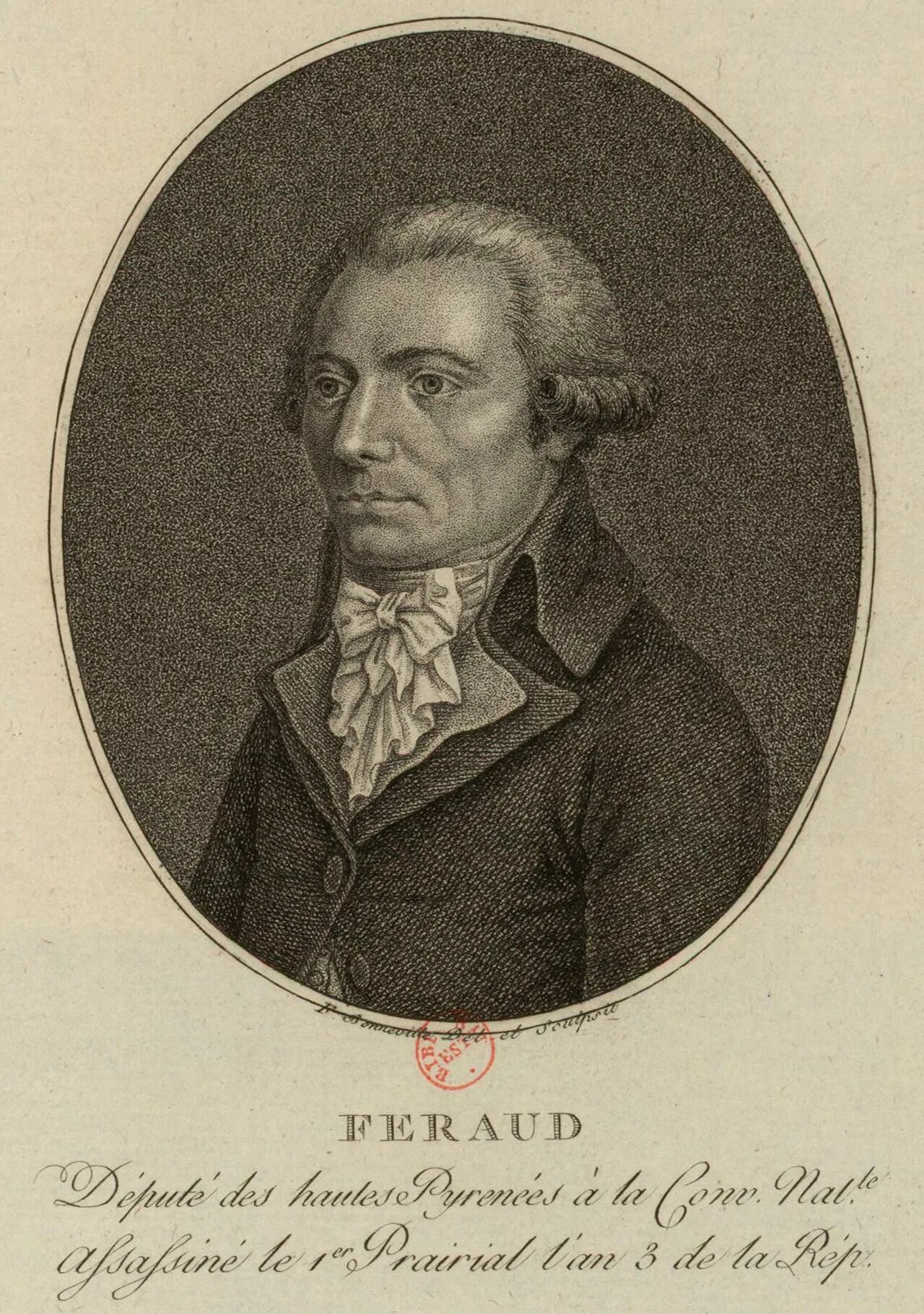 Portrait of Jean Bertrand Féraud (1759–1795) – memorial page