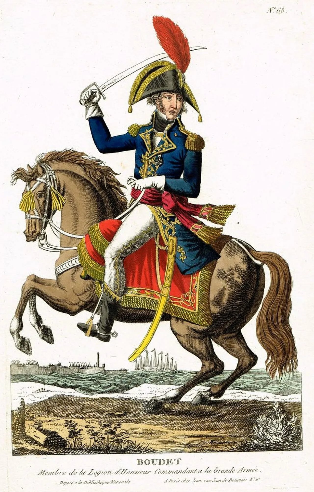 Porträt von Jean Boudet (1769–1809) – Gedenkseite
