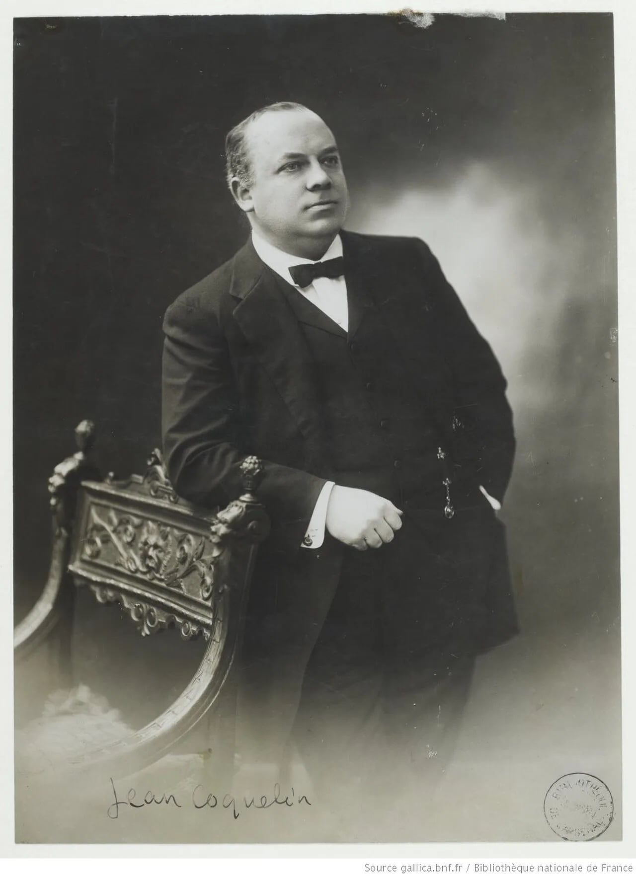 Porträt von Jean Coquelin (1865–1944) – Gedenkseite