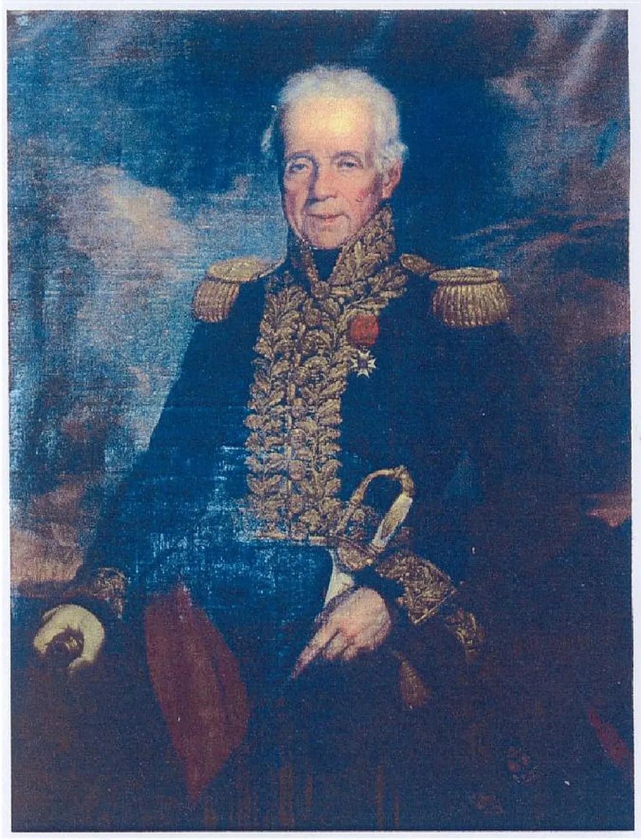 Portrait of Jean François d'Assas de Lavit (1760–1850) – memorial page