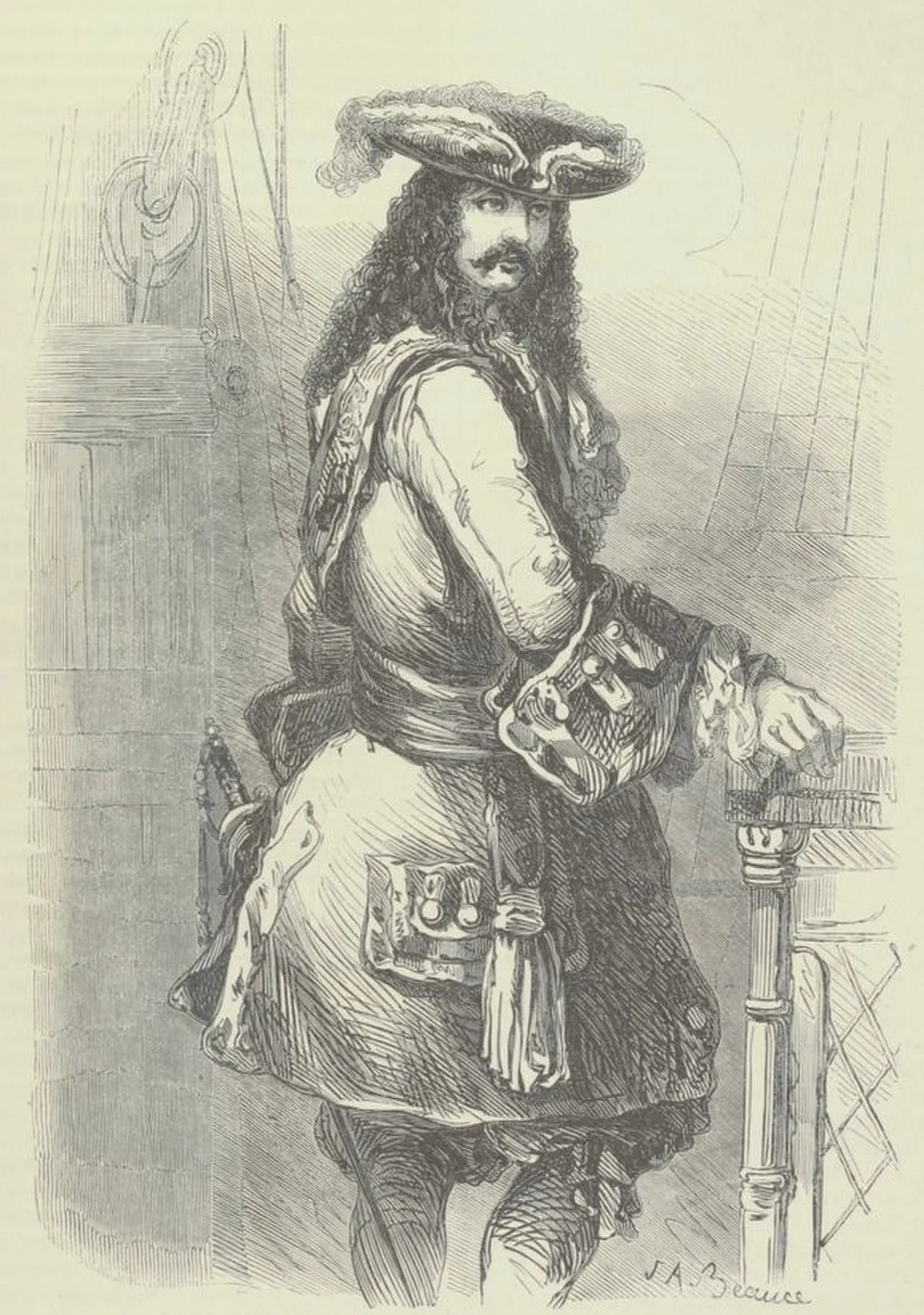 Porträt von Jean Gabaret (1631–1697) – Gedenkseite