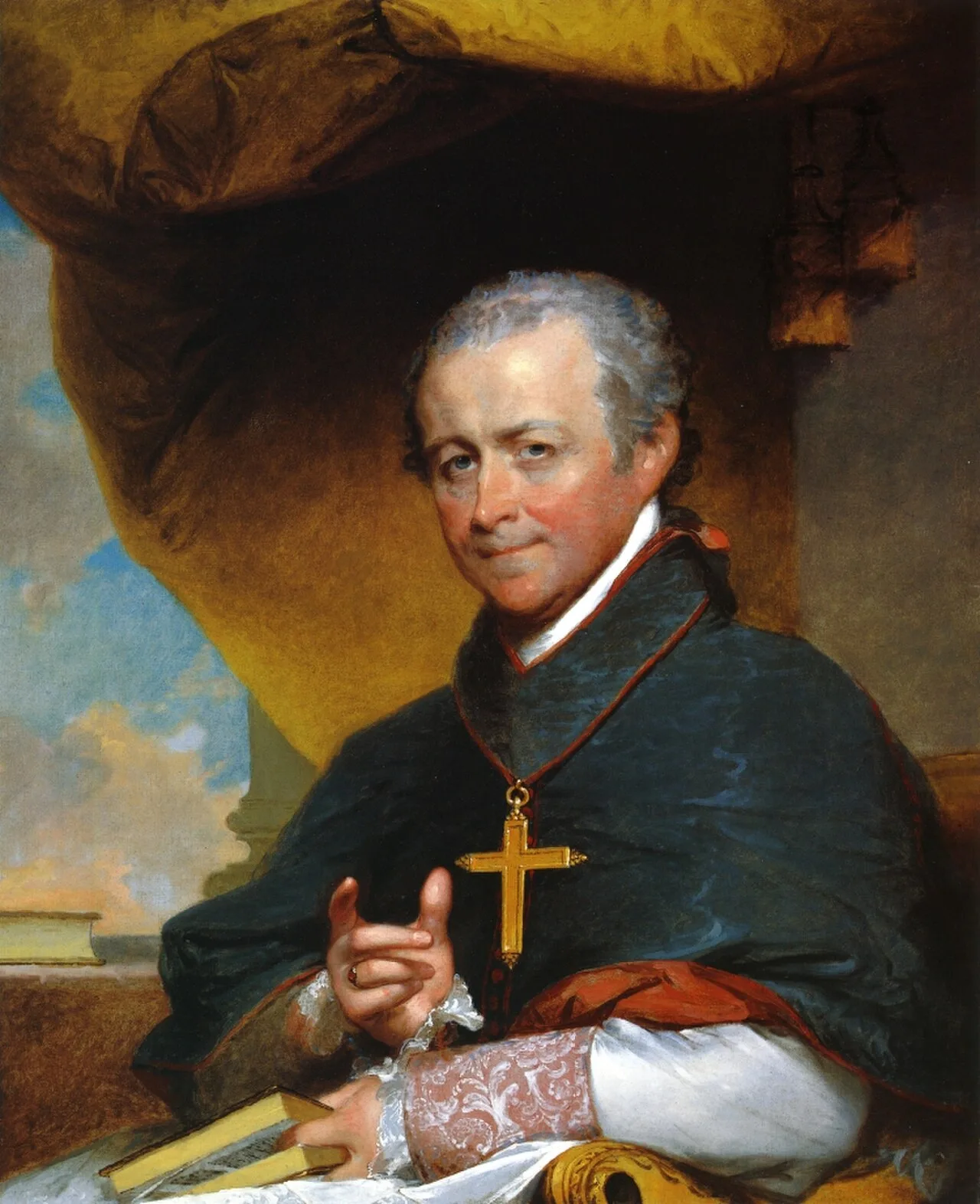 Portrait of Jean-Louis Lefebvre de Cheverus (1768–1836) – memorial page