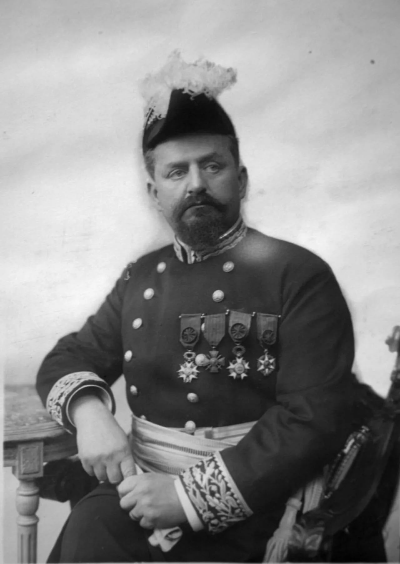 Porträt von Jean Grillon (1875–1924) – Gedenkseite