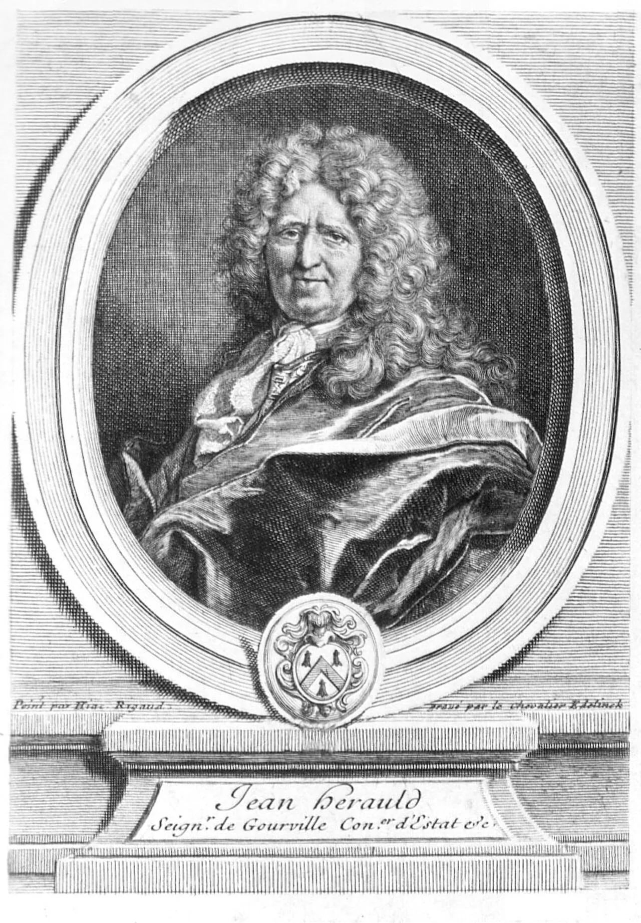 Portrait of Jean Hérault, Baron von Gourville (1625–1703) – memorial page