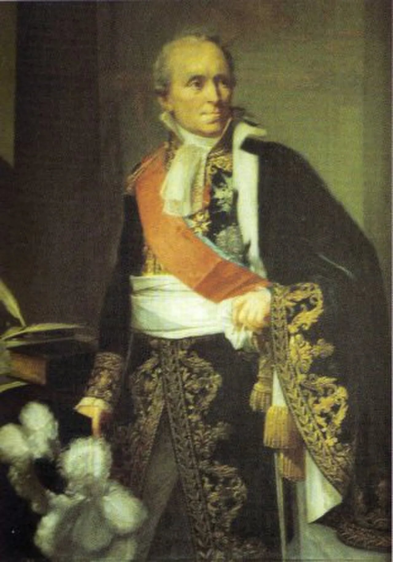Porträt von Jean Jacques Basilien Gassendi (1748–1828) – Gedenkseite
