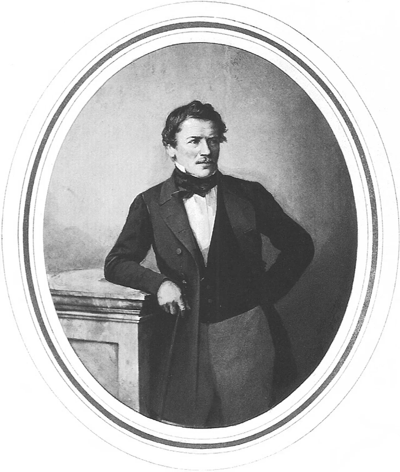 Porträt von Joseph Anton von Gegenbaur (1800–1876) – Gedenkseite