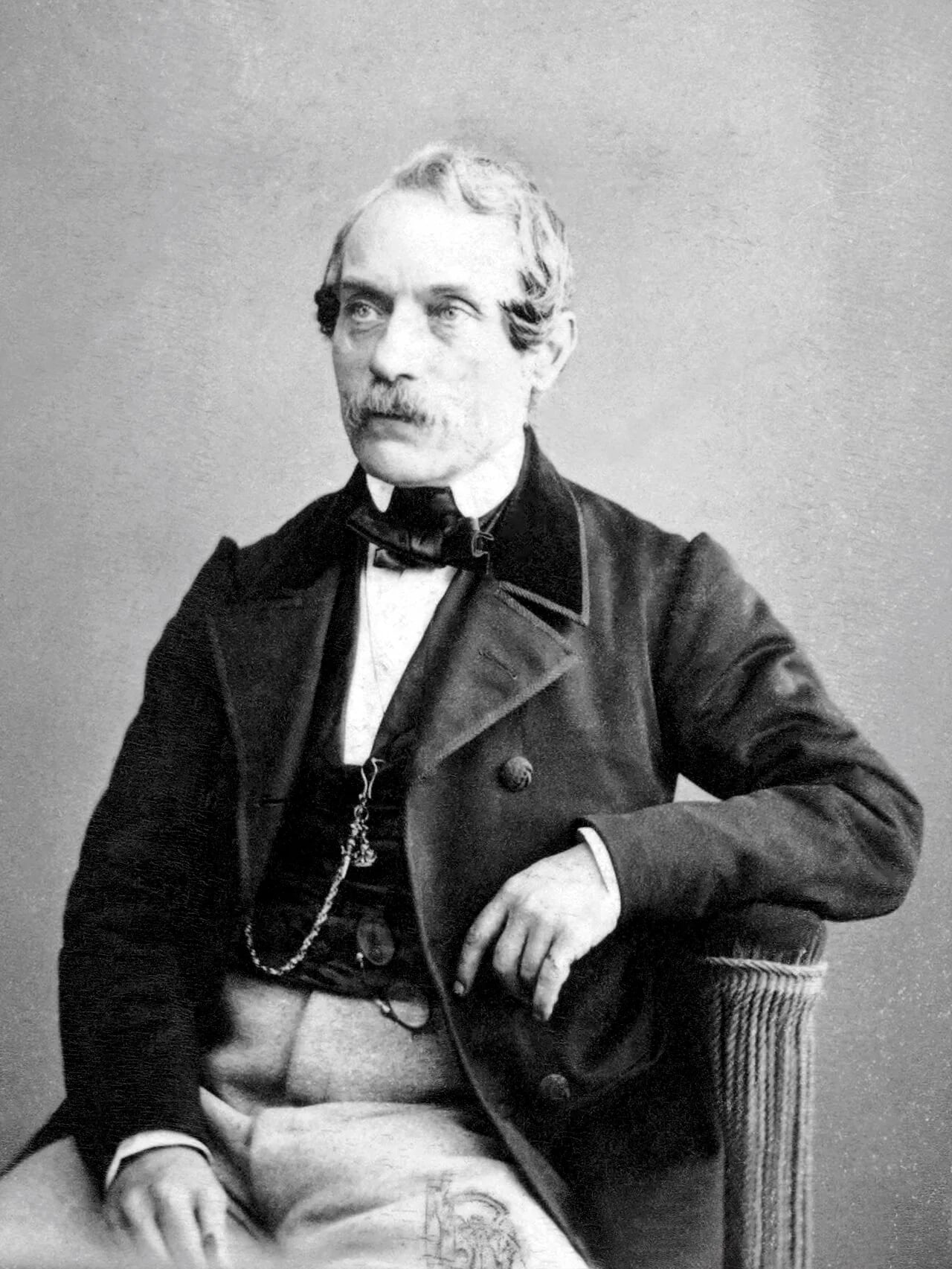Porträt von Jean Louis Auguste Commerson (1803–1879) – Gedenkseite