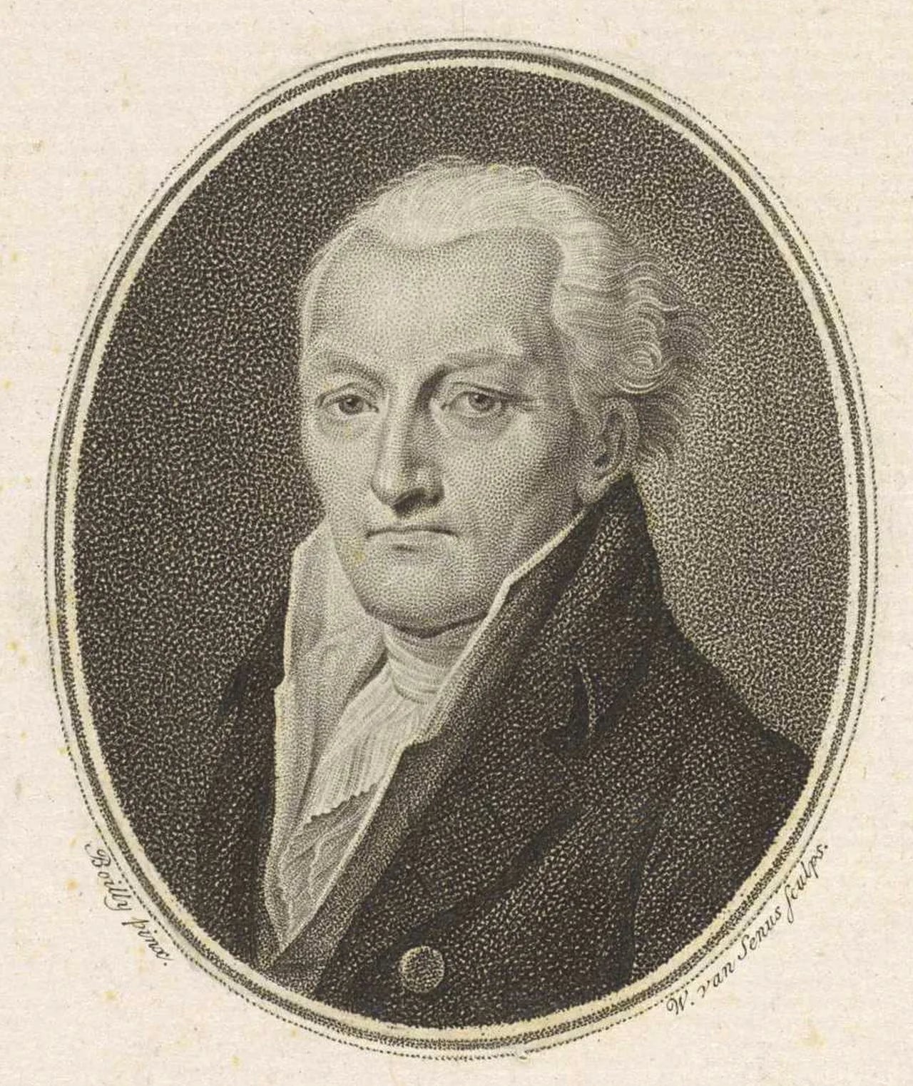 Porträt von Johan Meerman (1753–1815) – Gedenkseite