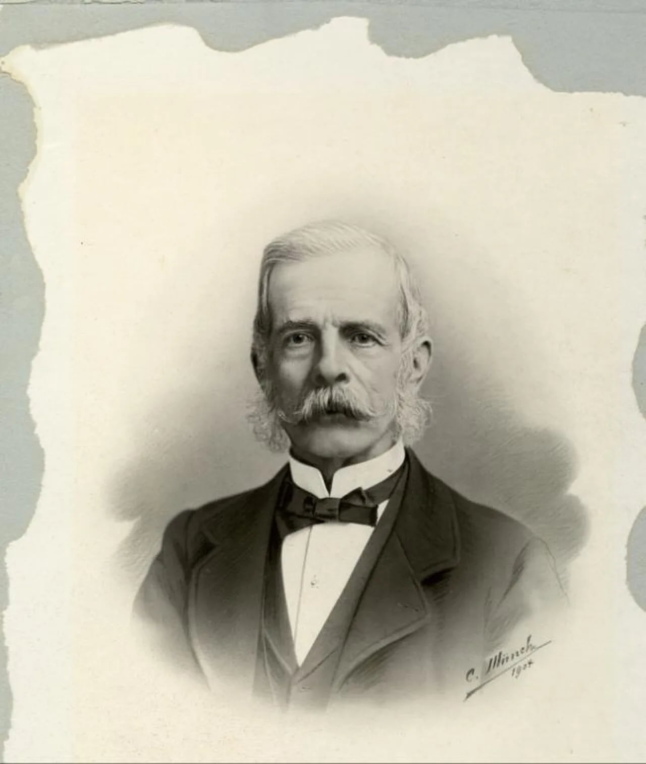 Portrait of Jean Mieg-Koechlin (1819–1904) – memorial page