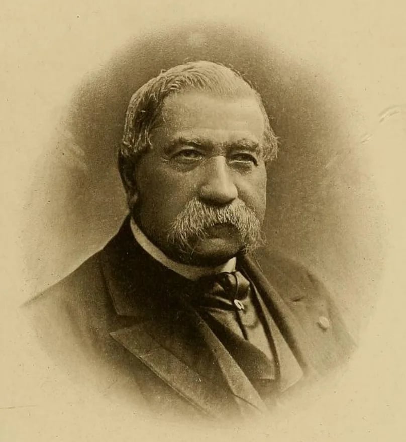 Porträt von Jean Pierre Mégnin (1828–1905) – Gedenkseite