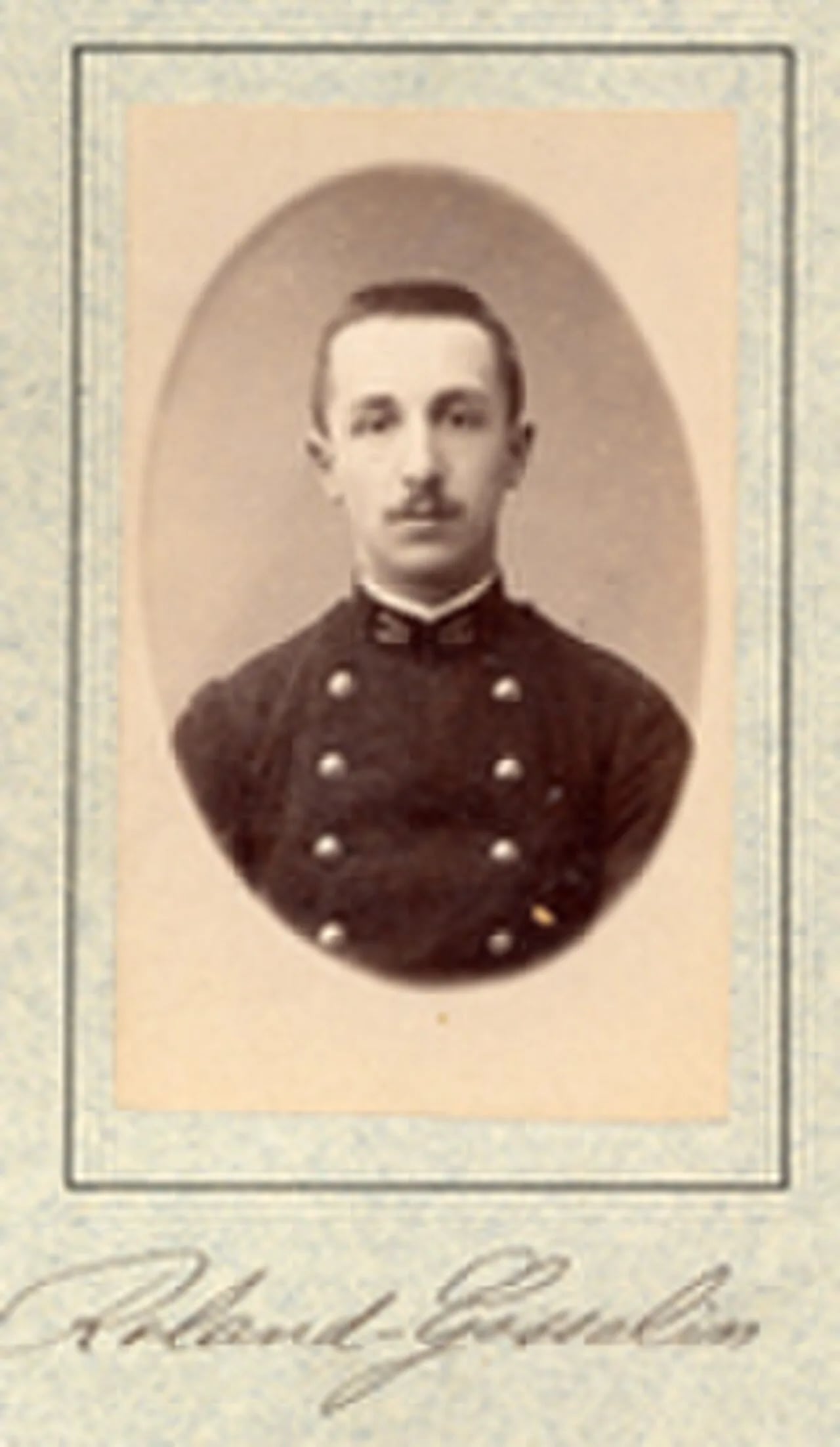 Porträt von Jean Roland-Gosselin (1868–1936) – Gedenkseite