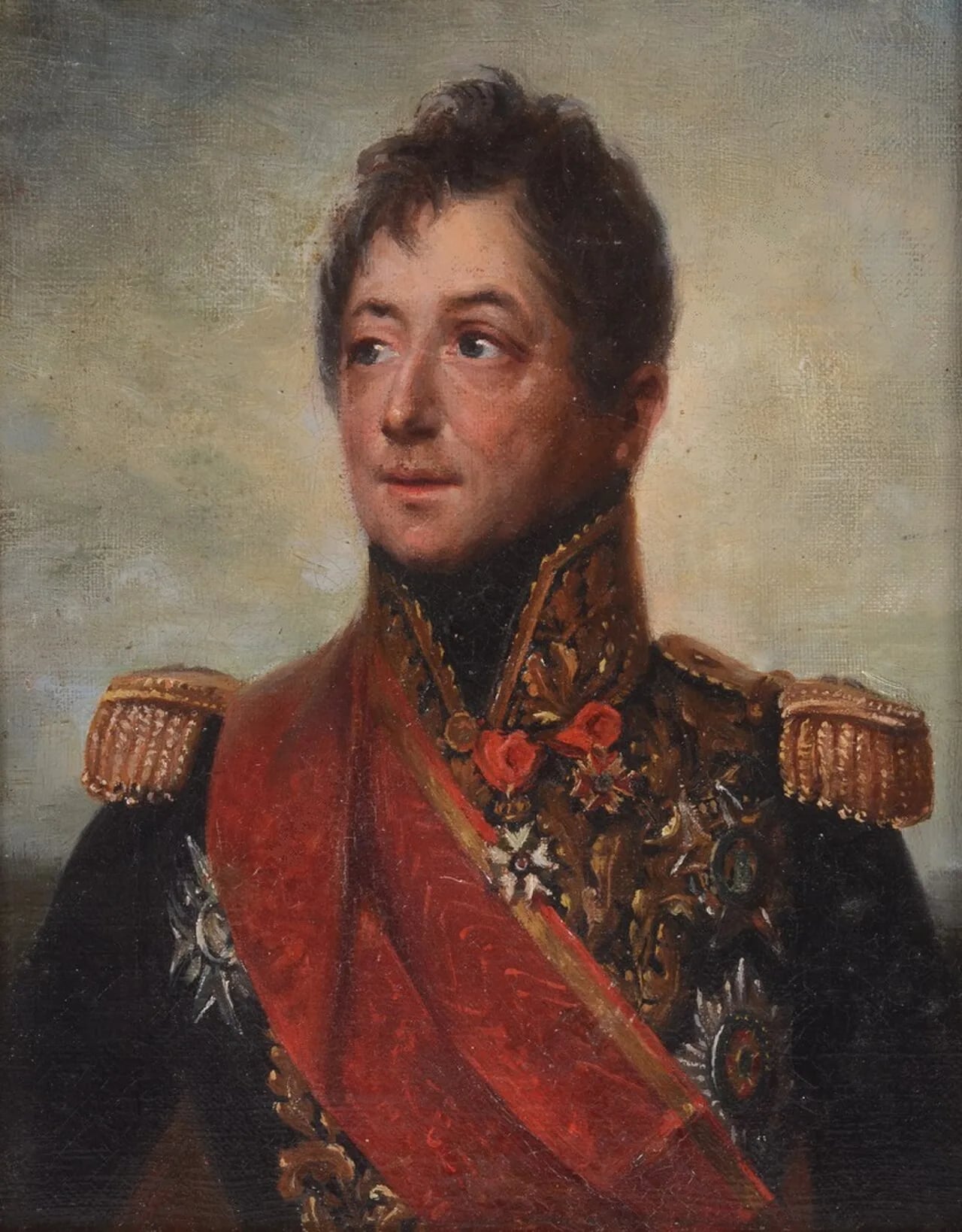 Porträt von Jean-Siméon Domon (1774–1830) – Gedenkseite