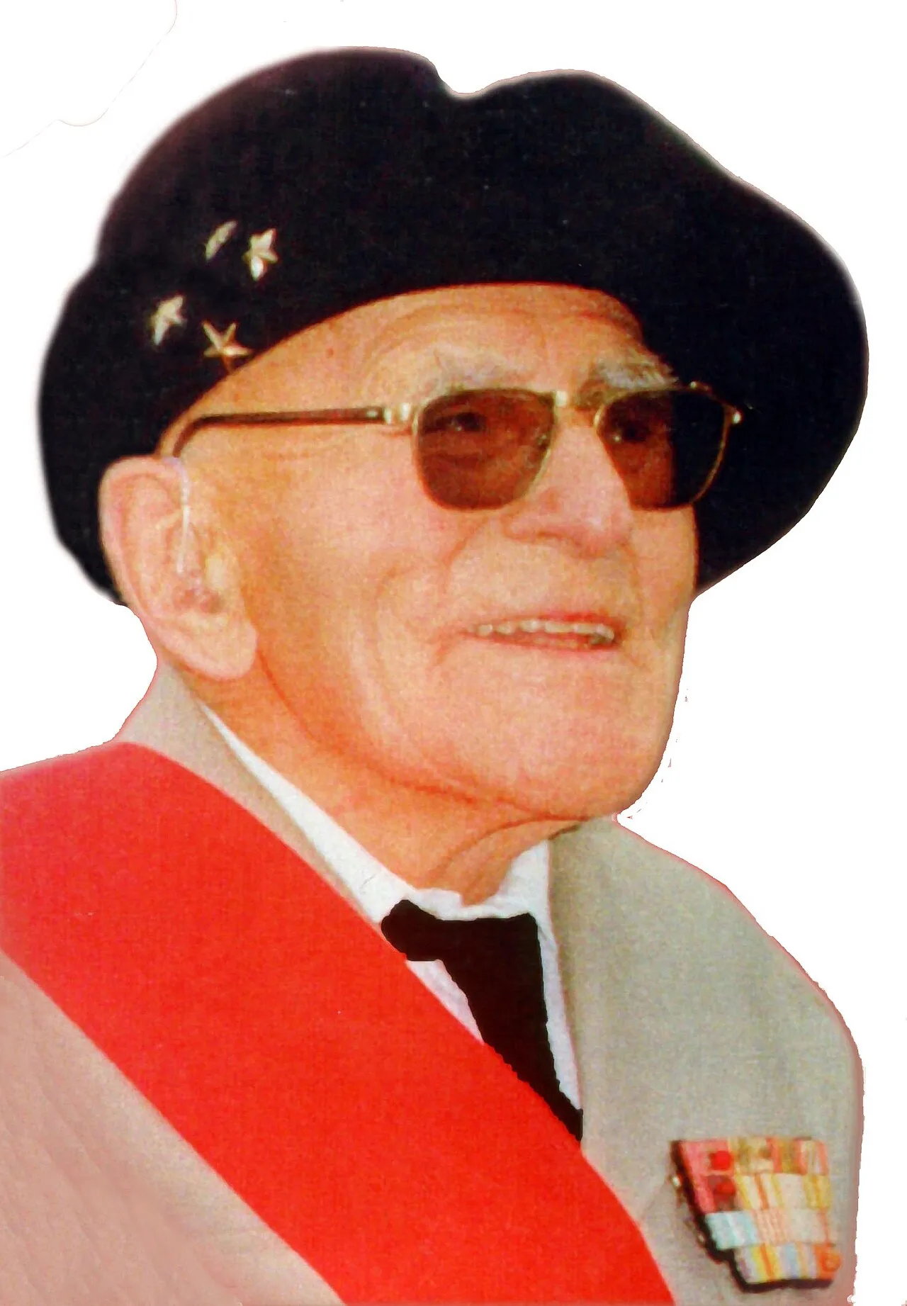 Porträt von Jean Vallette d'Osia (1898–2000) – Gedenkseite
