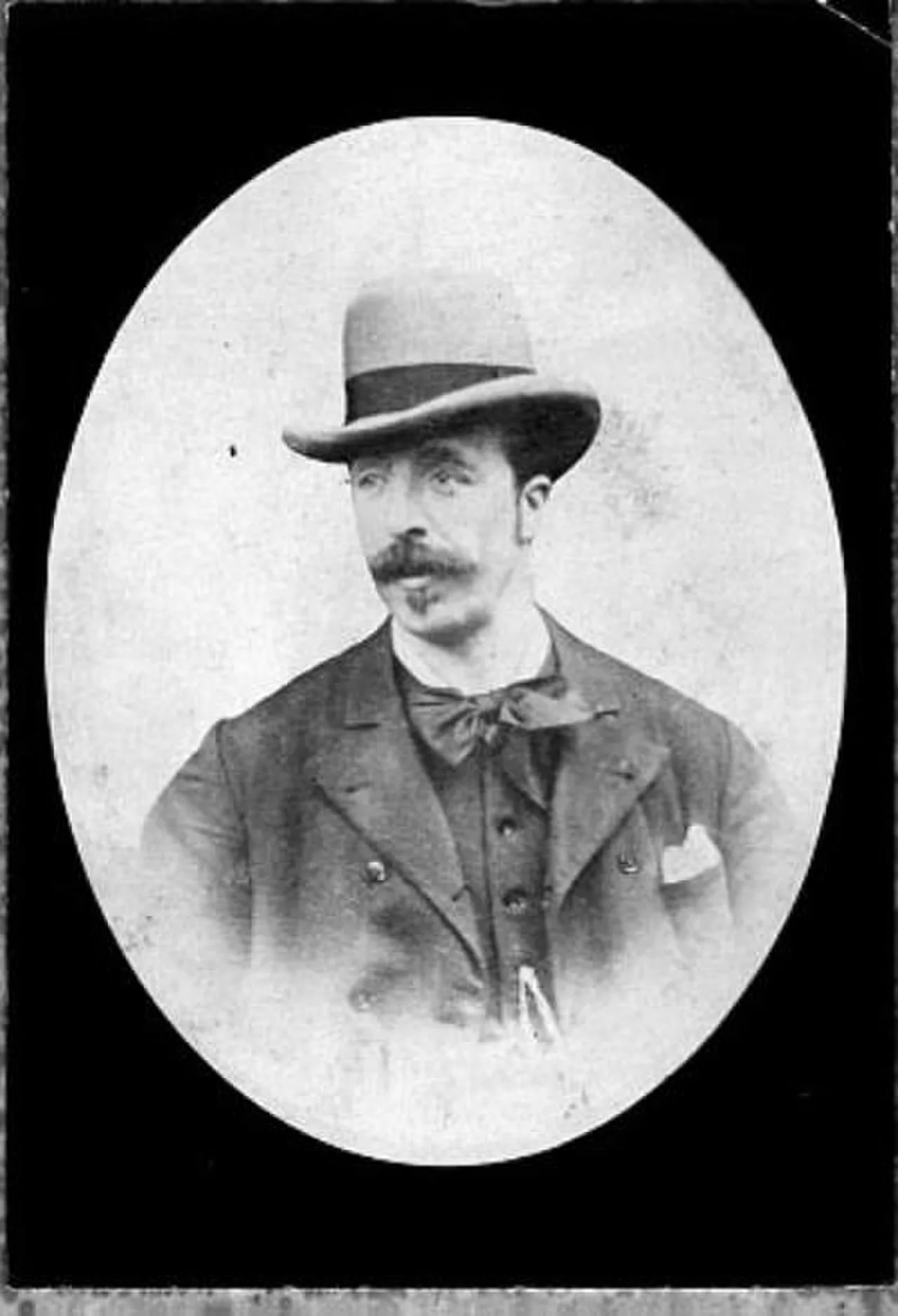 Porträt von Jean Volders (1855–1896) – Gedenkseite