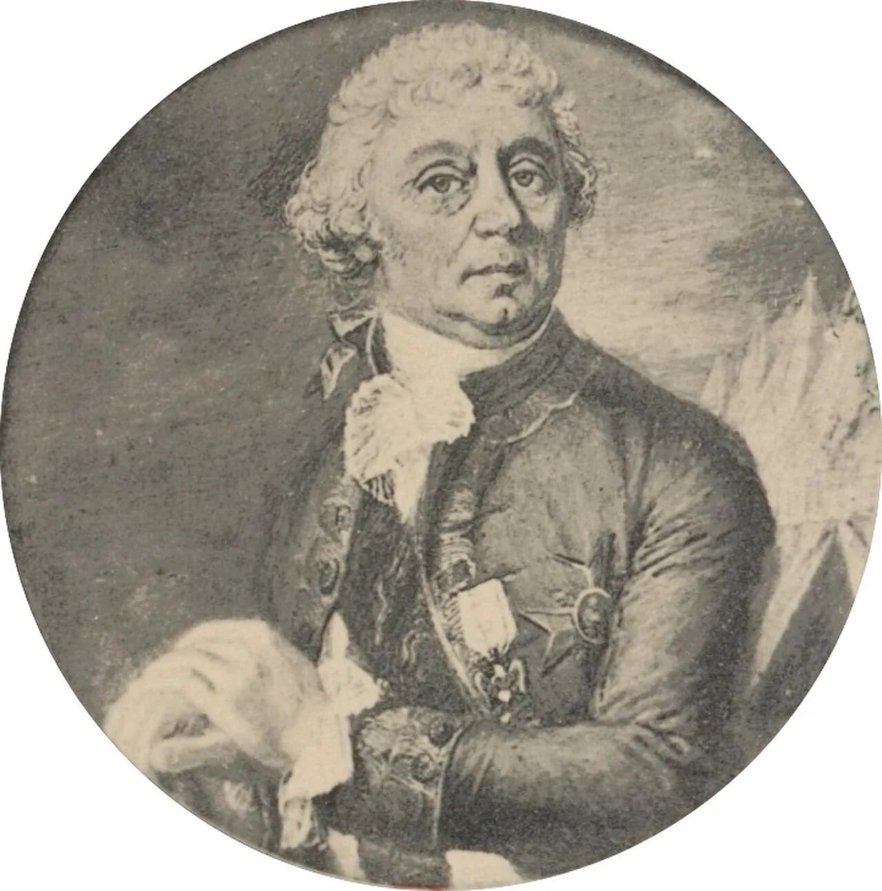 Portrait of Jean-Pierre-Antoine de Béhague (1727–1813) – memorial page