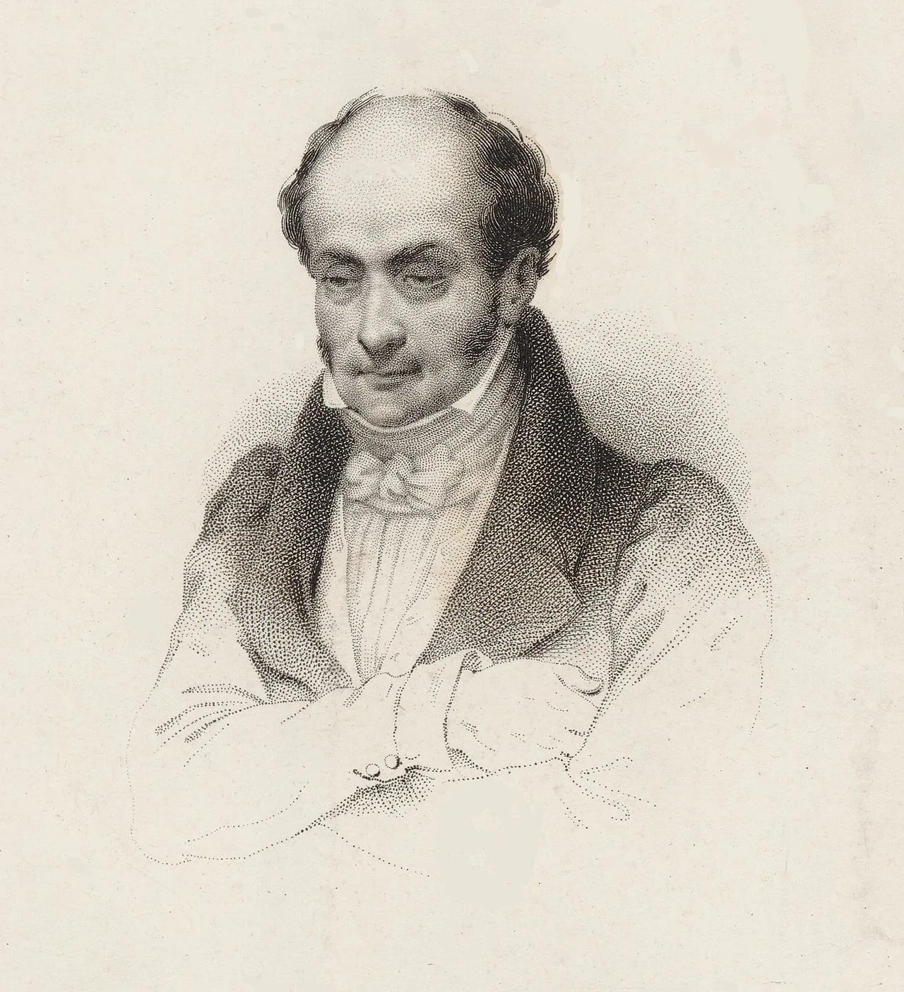 Porträt von Jean de Chantelauze (1787–1859) – Gedenkseite