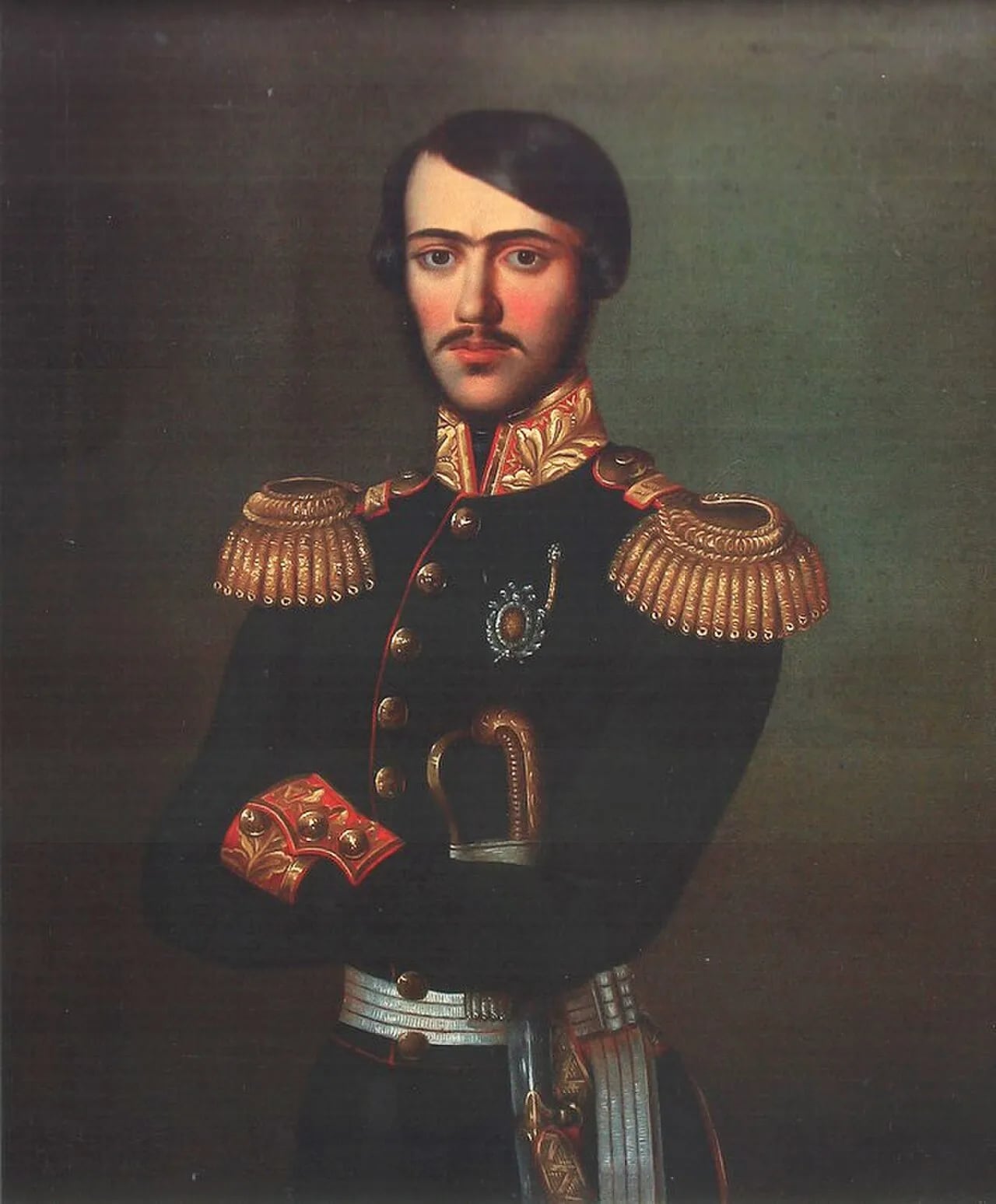 Portrait of Milan Obrenović II. (1819–1839) – memorial page