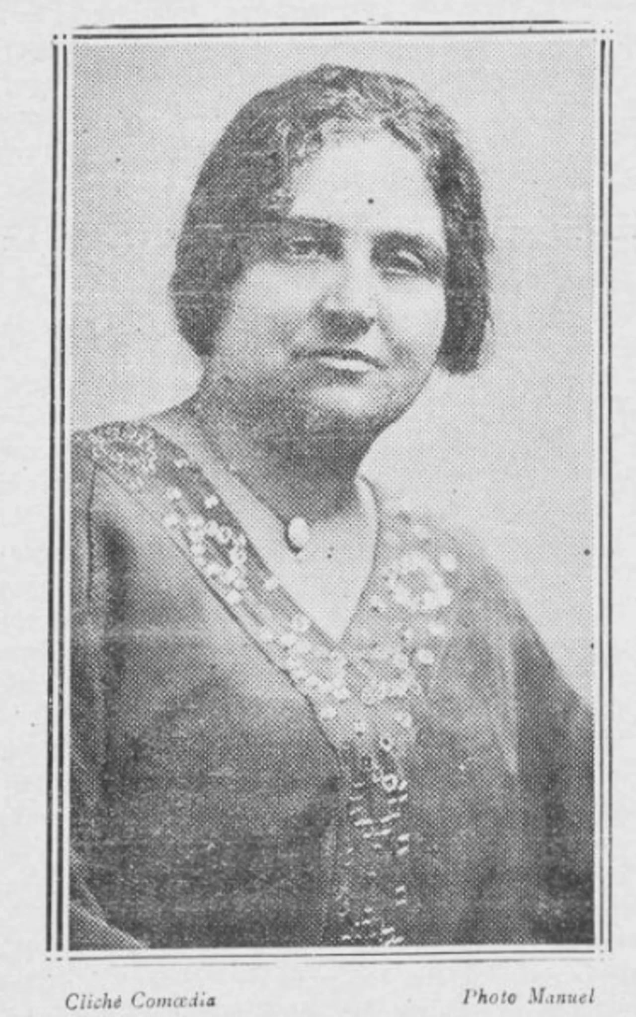 Porträt von Jeanne Galzy (1883–1977) – Gedenkseite