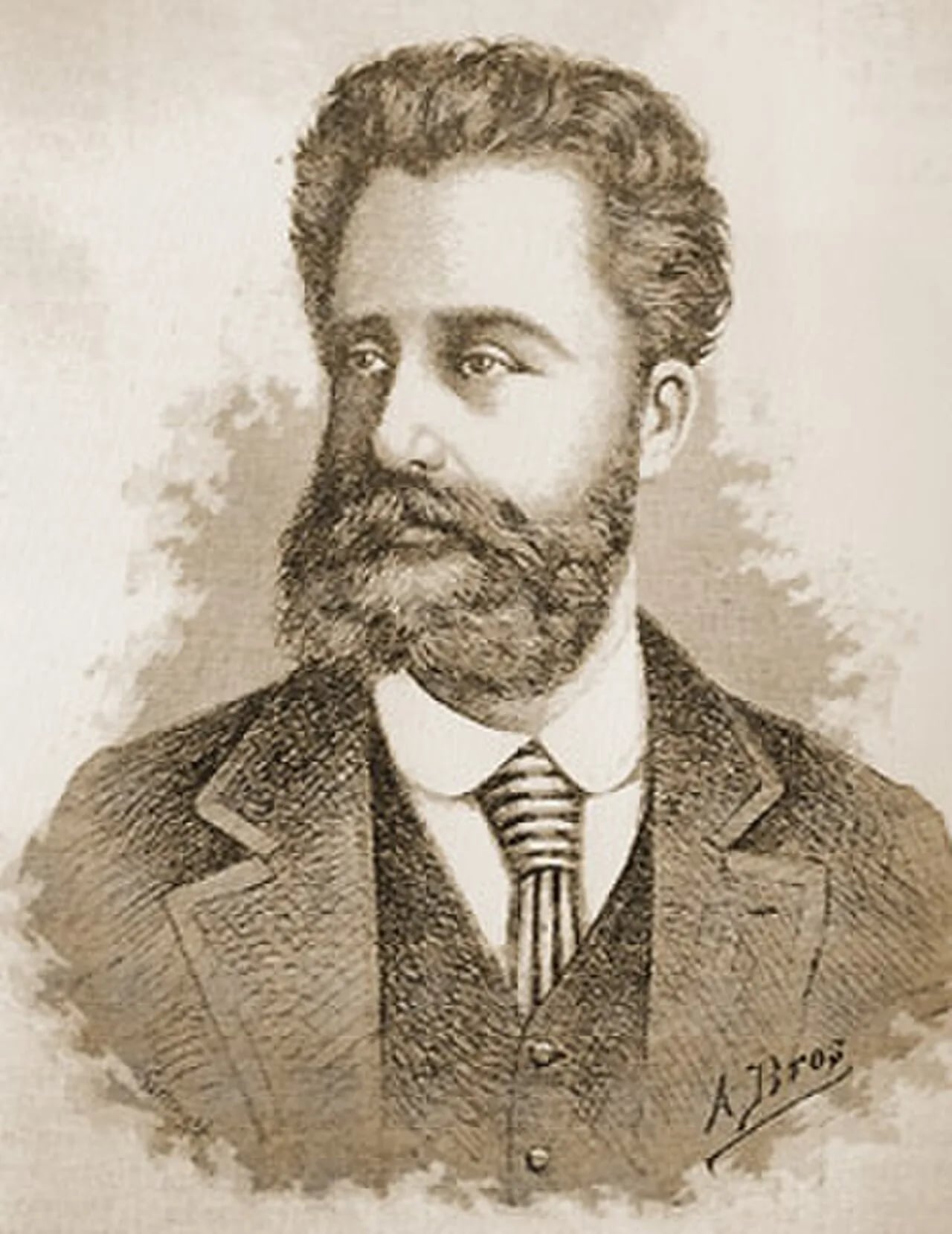 Portrait of Joaquín Gaztambide (1822–1870) – memorial page