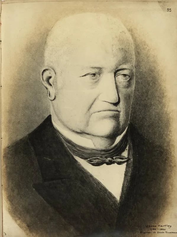 Portrait of Jesse Hartley (1780–1860) – memorial page
