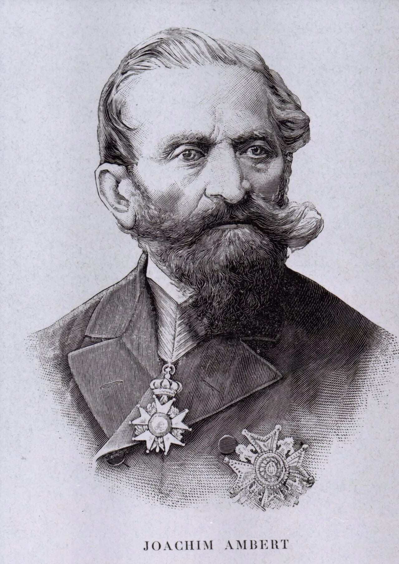 Porträt von Joachim Ambert (1804–1890) – Gedenkseite