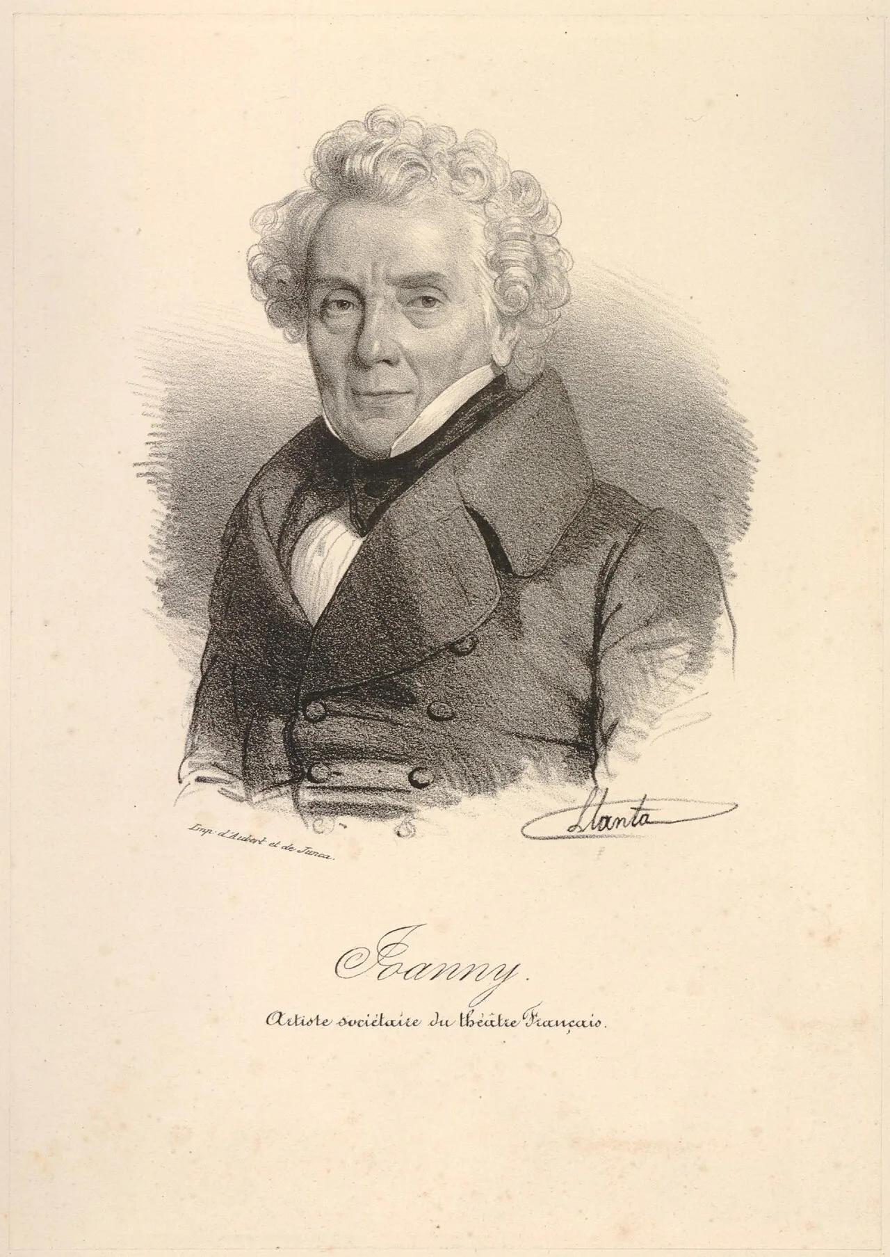 Porträt von Joanny (1775–1849) – Gedenkseite