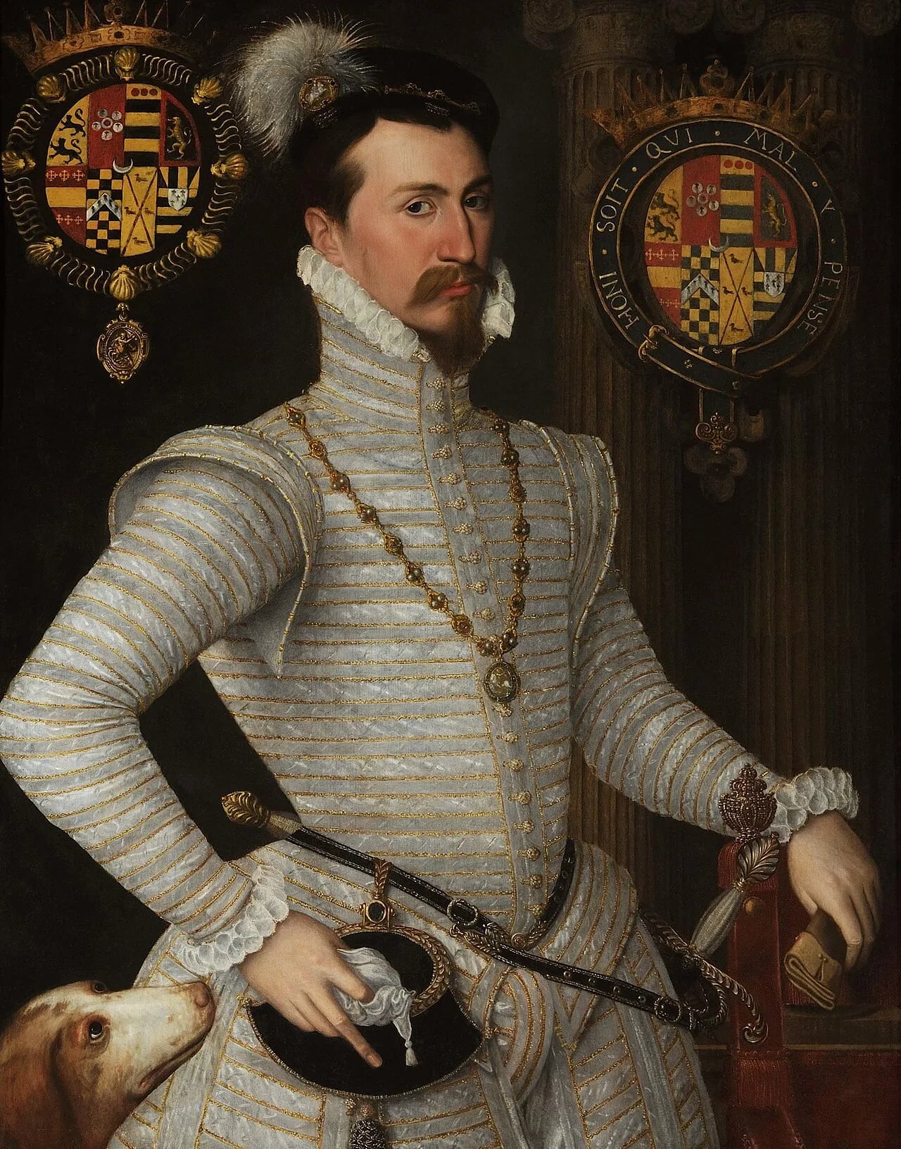 Portrait of Robert Dudley, 1. Earl of Leicester (1532–1588) – memorial page