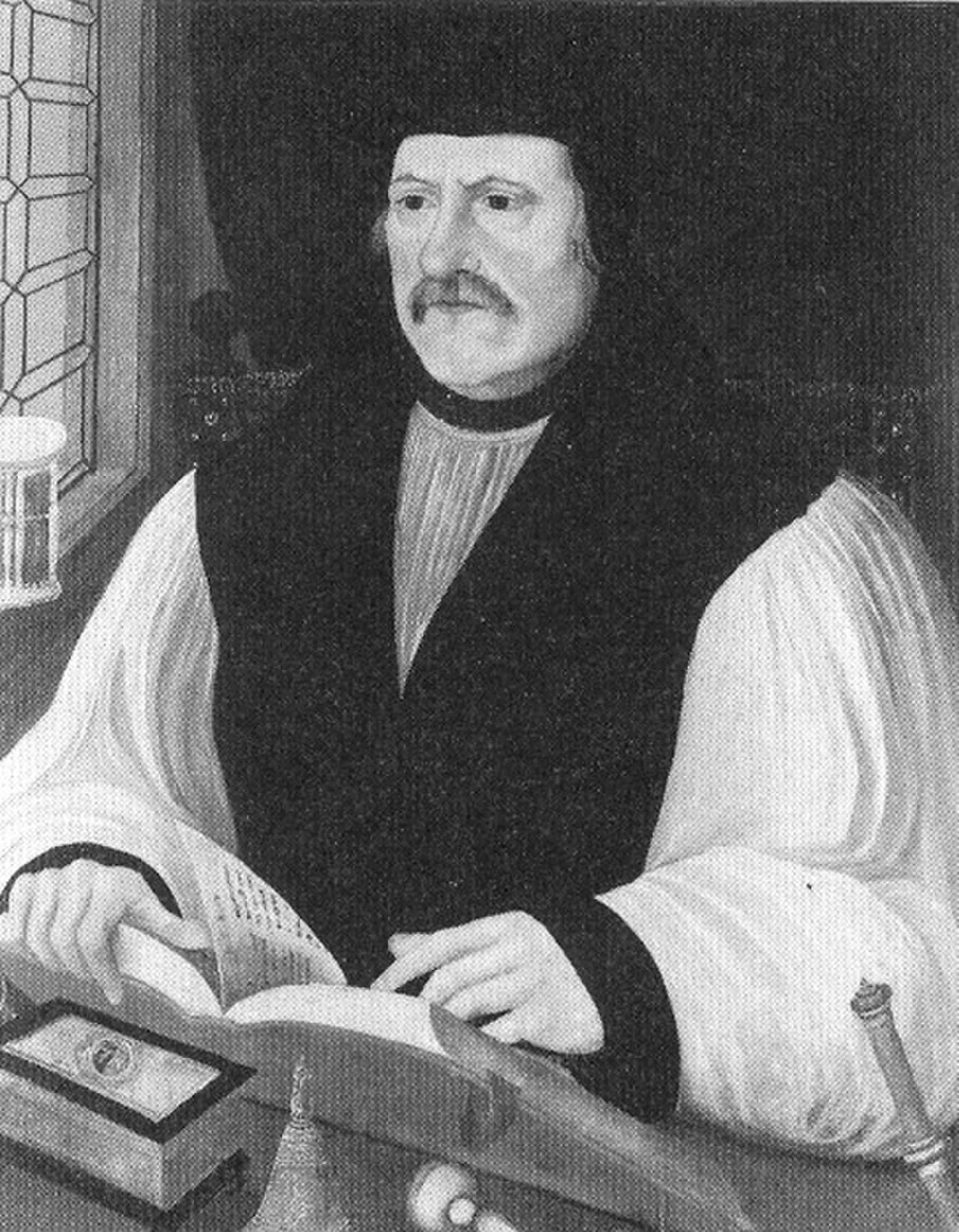 Porträt von John Feckenham (1515–1584) – Gedenkseite