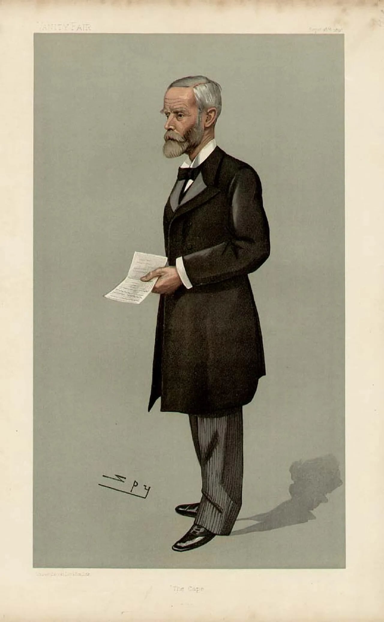 Portrait of Gordon Sprigg (1830–1913) – memorial page