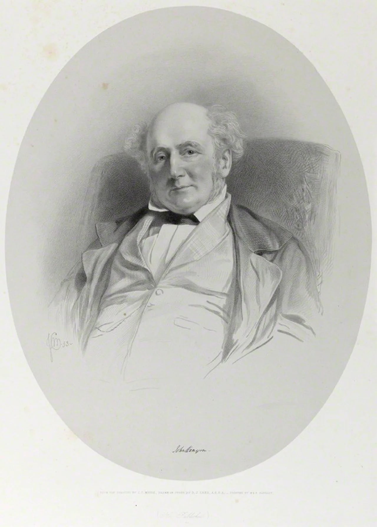 Porträt von John Kenyon (1784–1856) – Gedenkseite