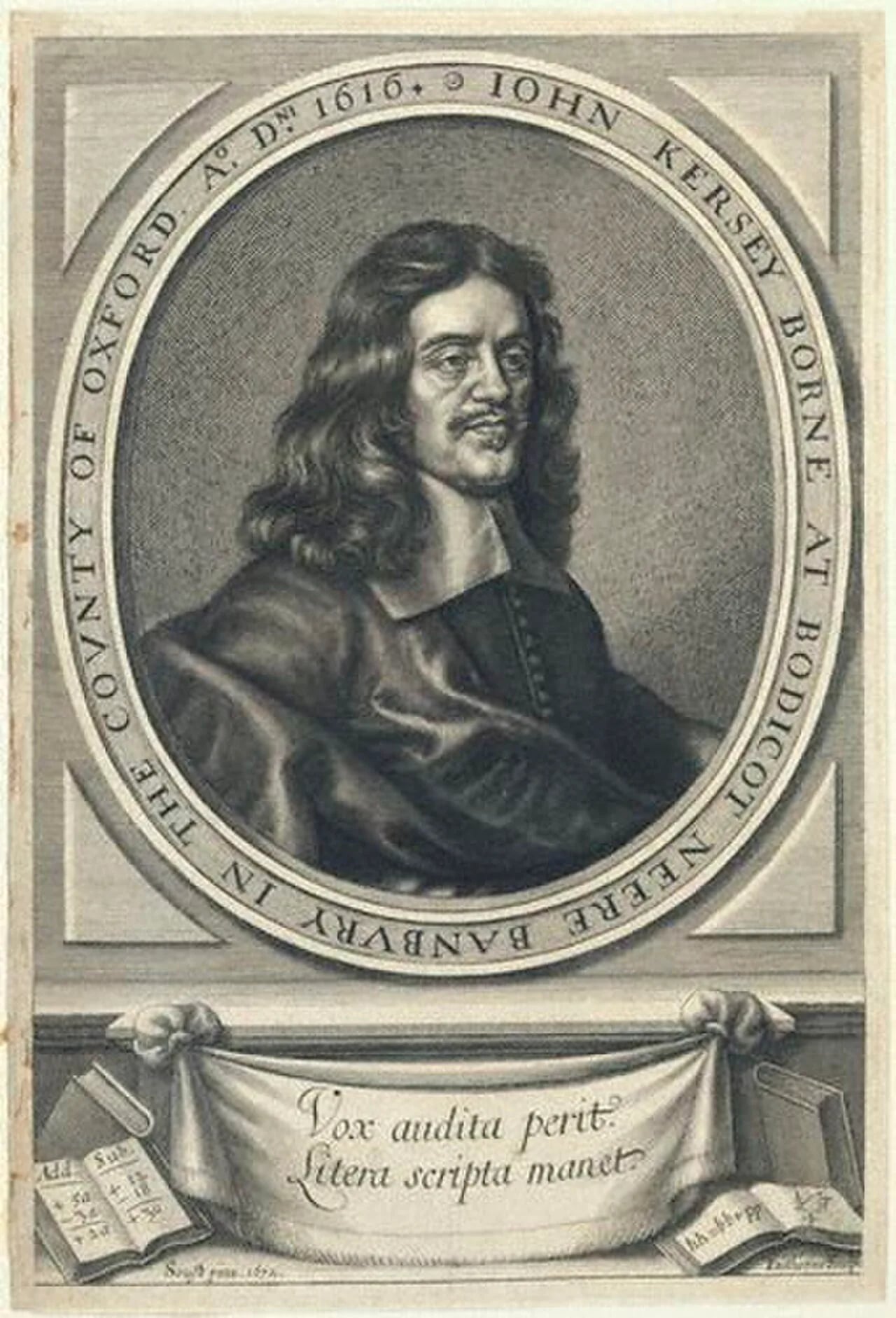 Porträt von John Kersey (1616–1677) – Gedenkseite