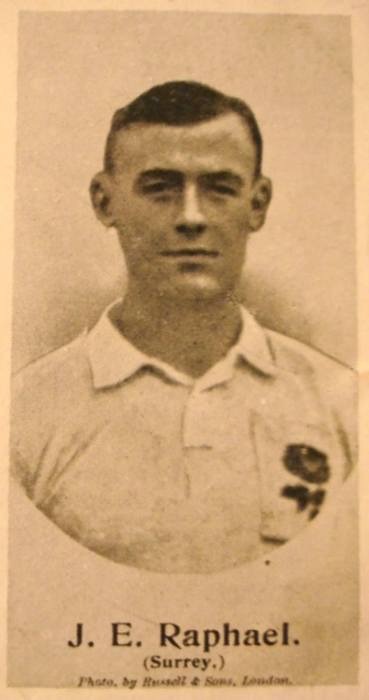 Portrait of John Raphael (1882–1917) – memorial page