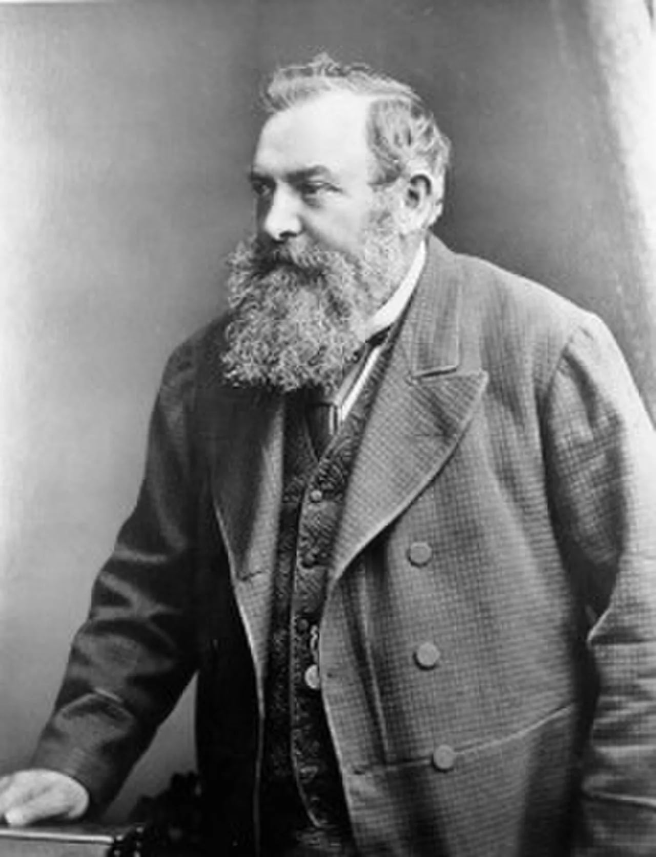 Portrait of John Saxby (1821–1913) – memorial page