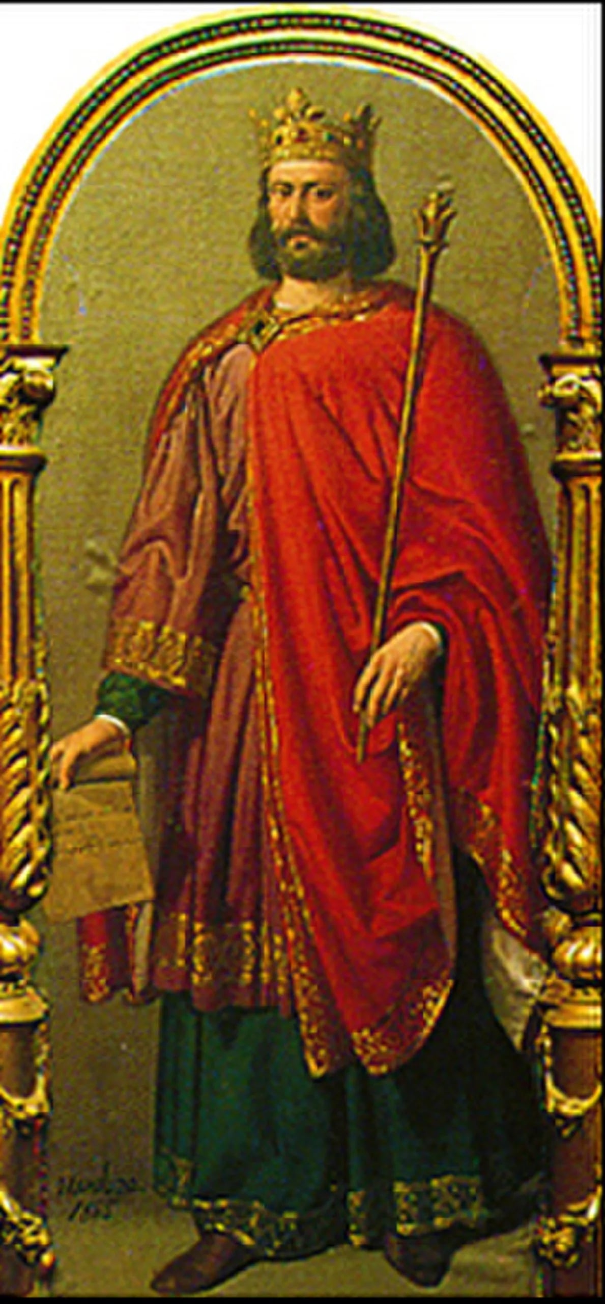 Portrait of Sancho VI. (1132–1194) – memorial page
