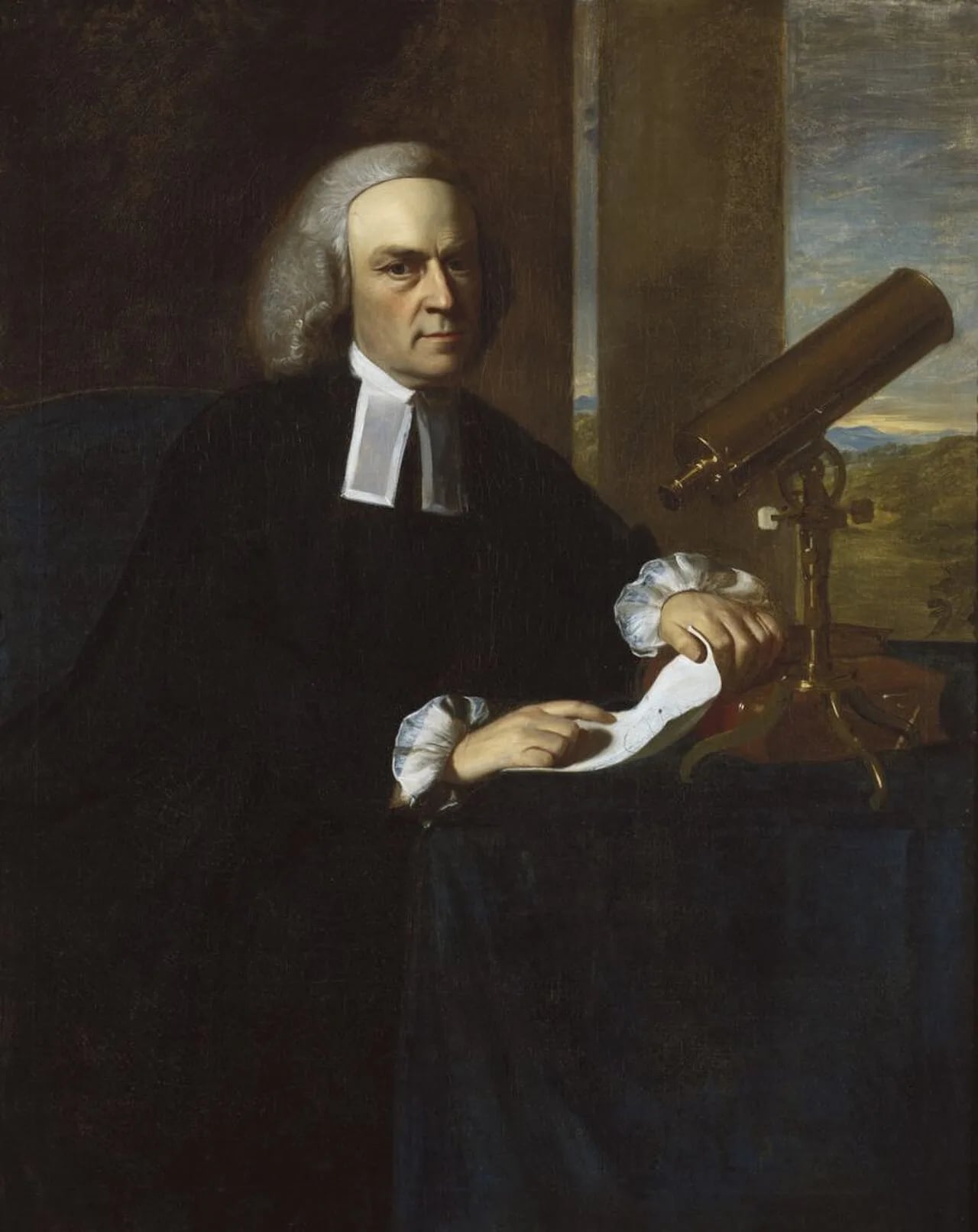 Portrait of John Winthrop (1714–1779) – memorial page
