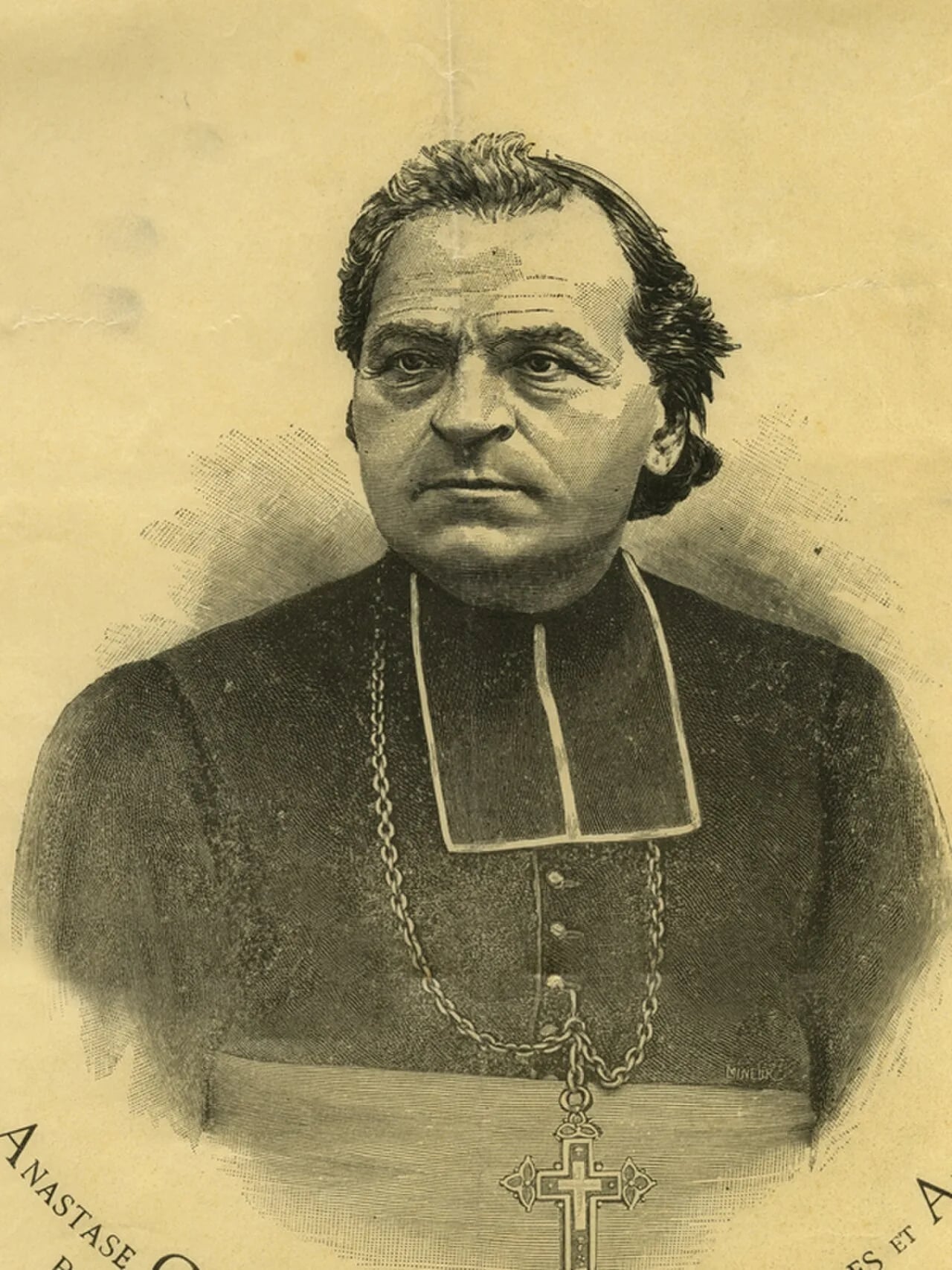 Porträt von Abel-Anastase Germain (1833–1897) – Gedenkseite