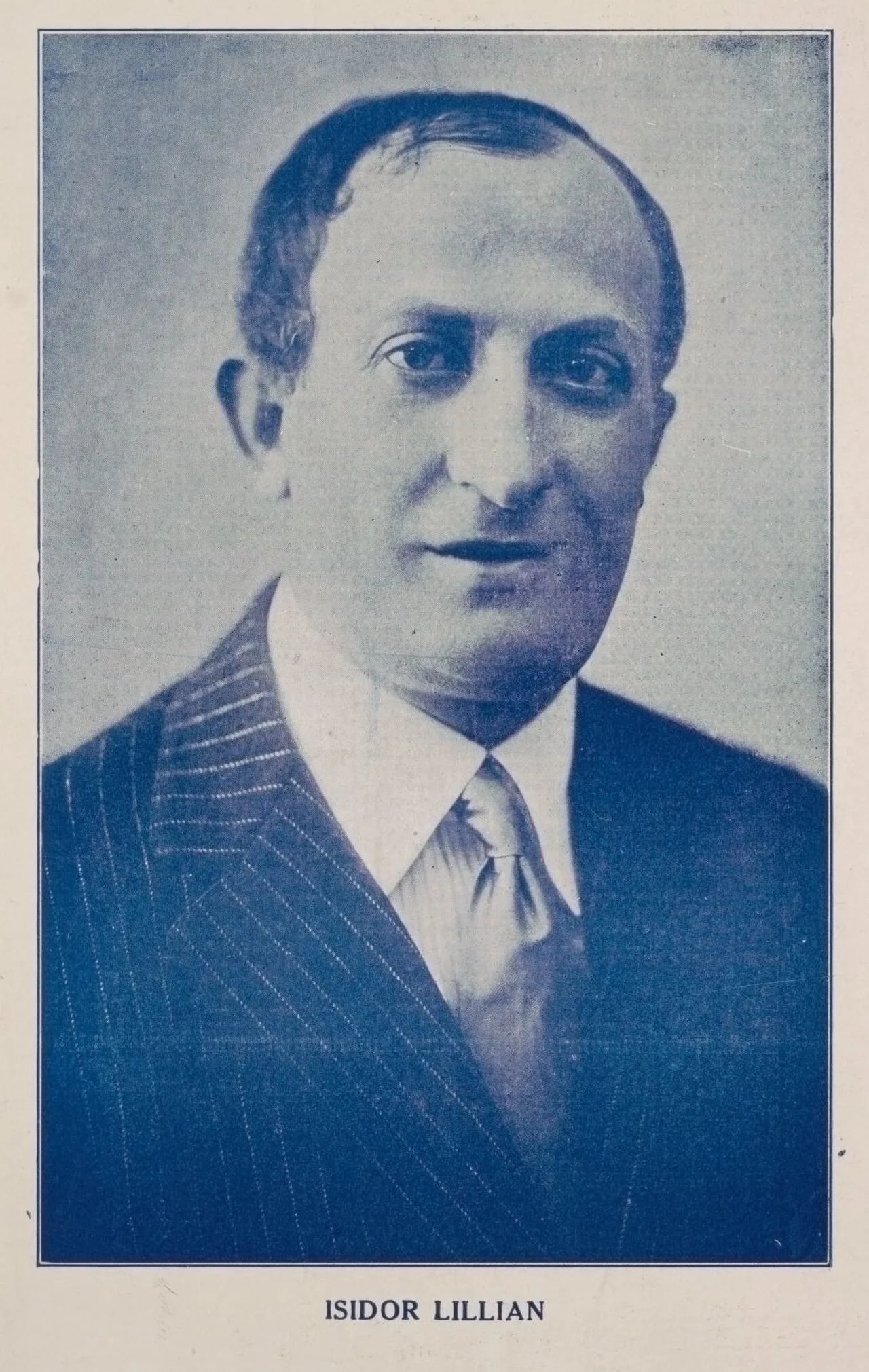 Portrait of Isidore Lillian (1882–1960) – memorial page