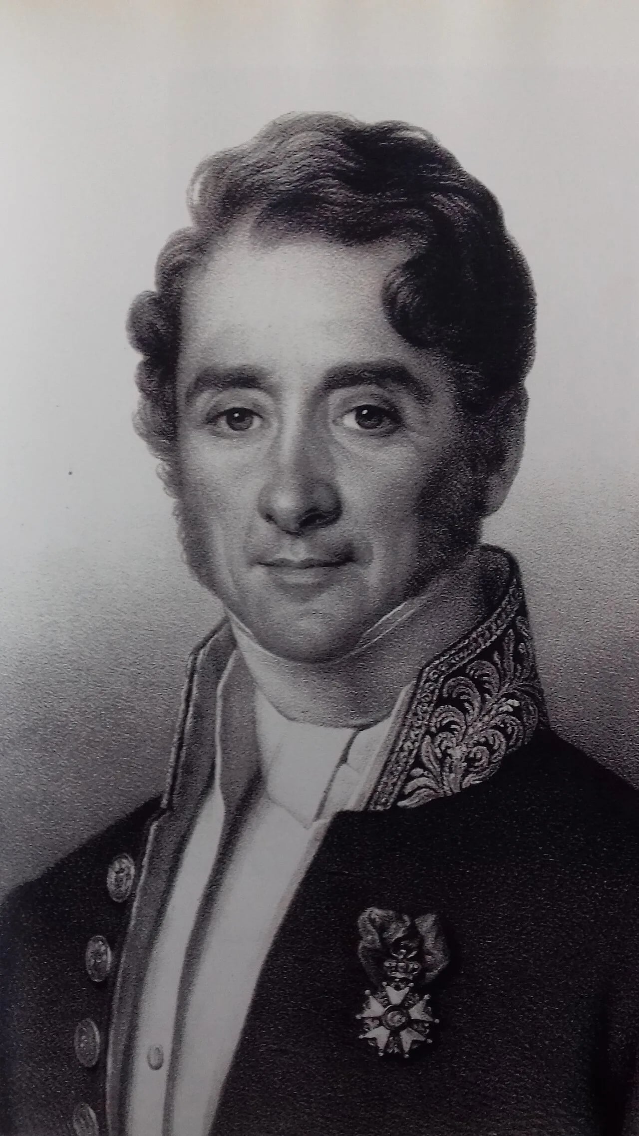 Porträt von Joseph-Henri Girot de Langlade (1782–1856) – Gedenkseite