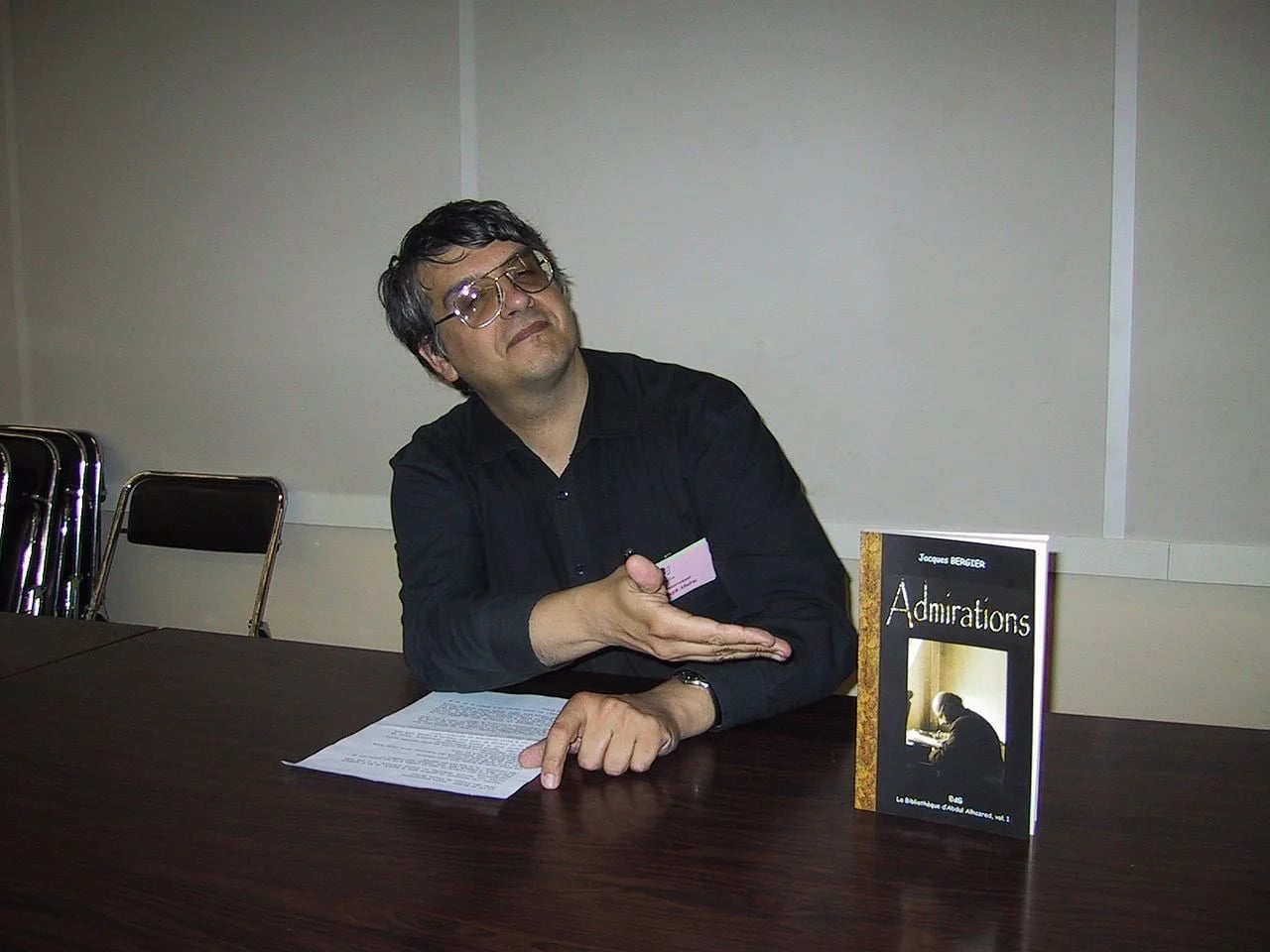 Porträt von Joseph Altairac (1957–2020) – Gedenkseite