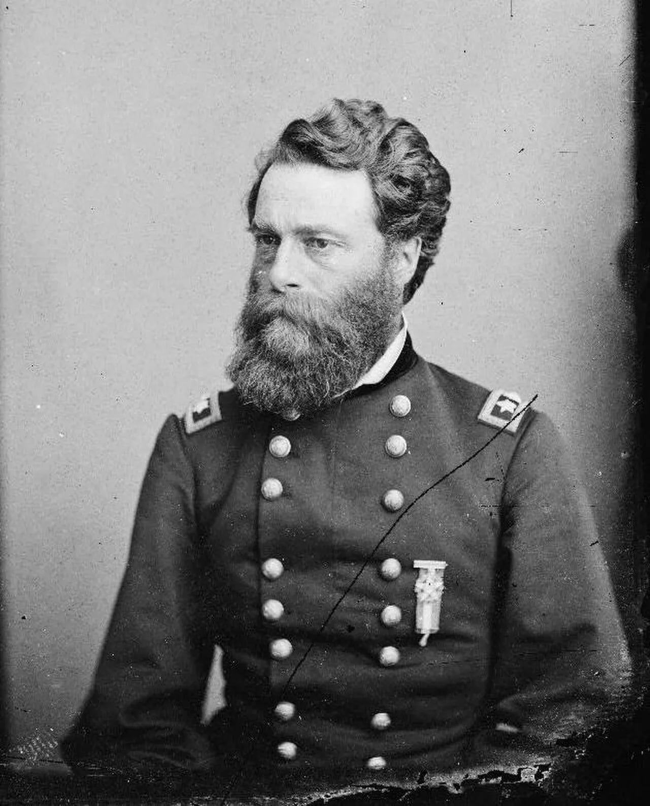 Porträt von Joseph A. Mower (1827–1870) – Gedenkseite
