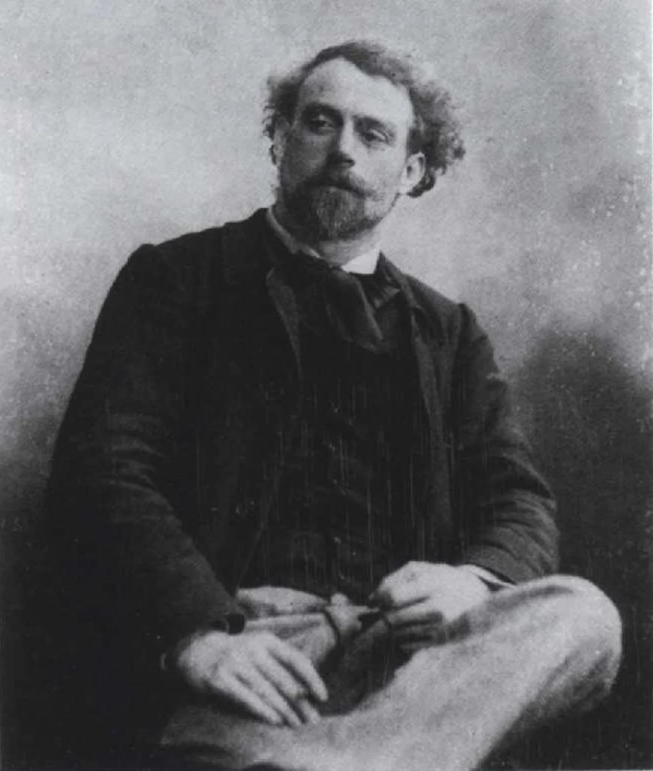 Porträt von Joseph Delattre (1858–1912) – Gedenkseite