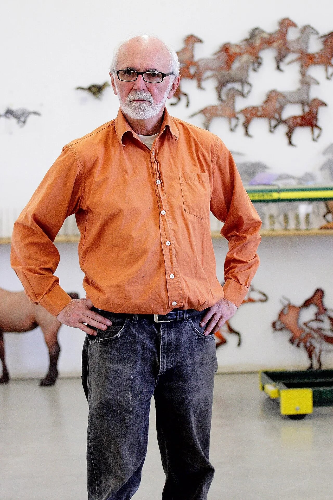 Portrait of Joe Fafard (1942–2019) – memorial page