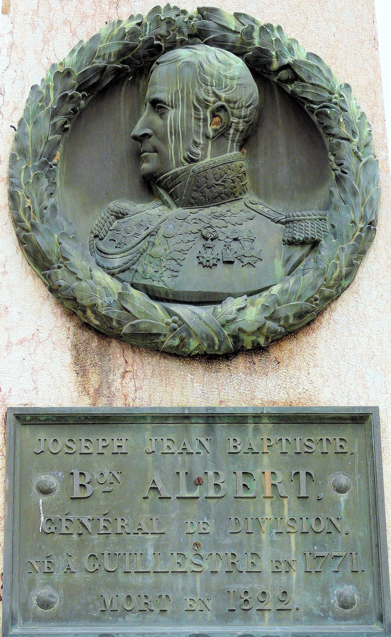 Portrait of Joseph Jean-Baptiste Albert (1771–1822) – memorial page