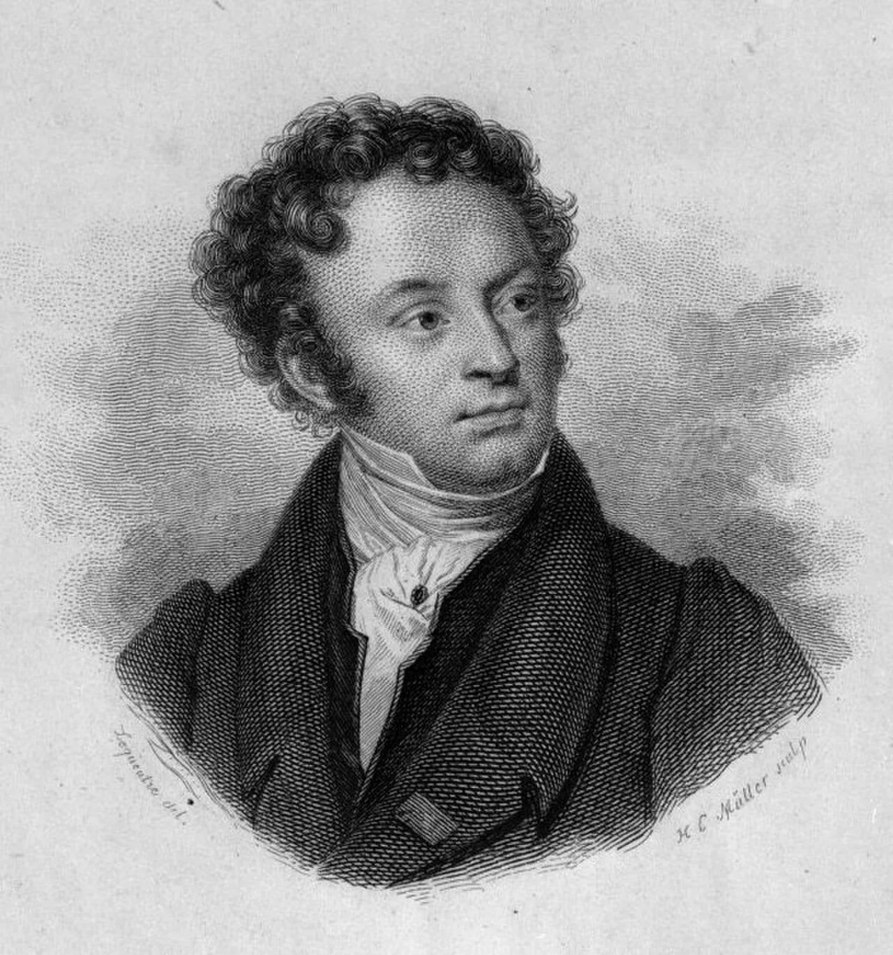 Porträt von Joseph Jean François Lemaire (1782–1834) – Gedenkseite