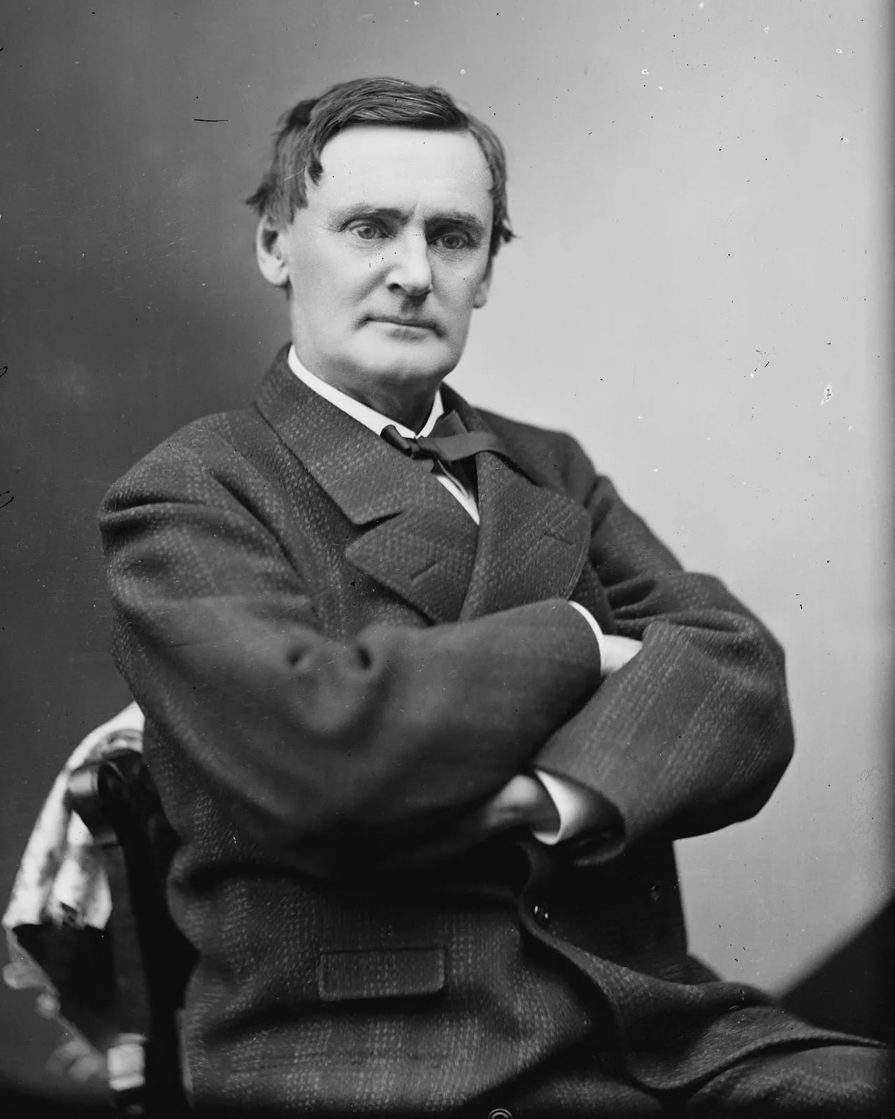 Porträt von Joseph Jefferson (1829–1905) – Gedenkseite