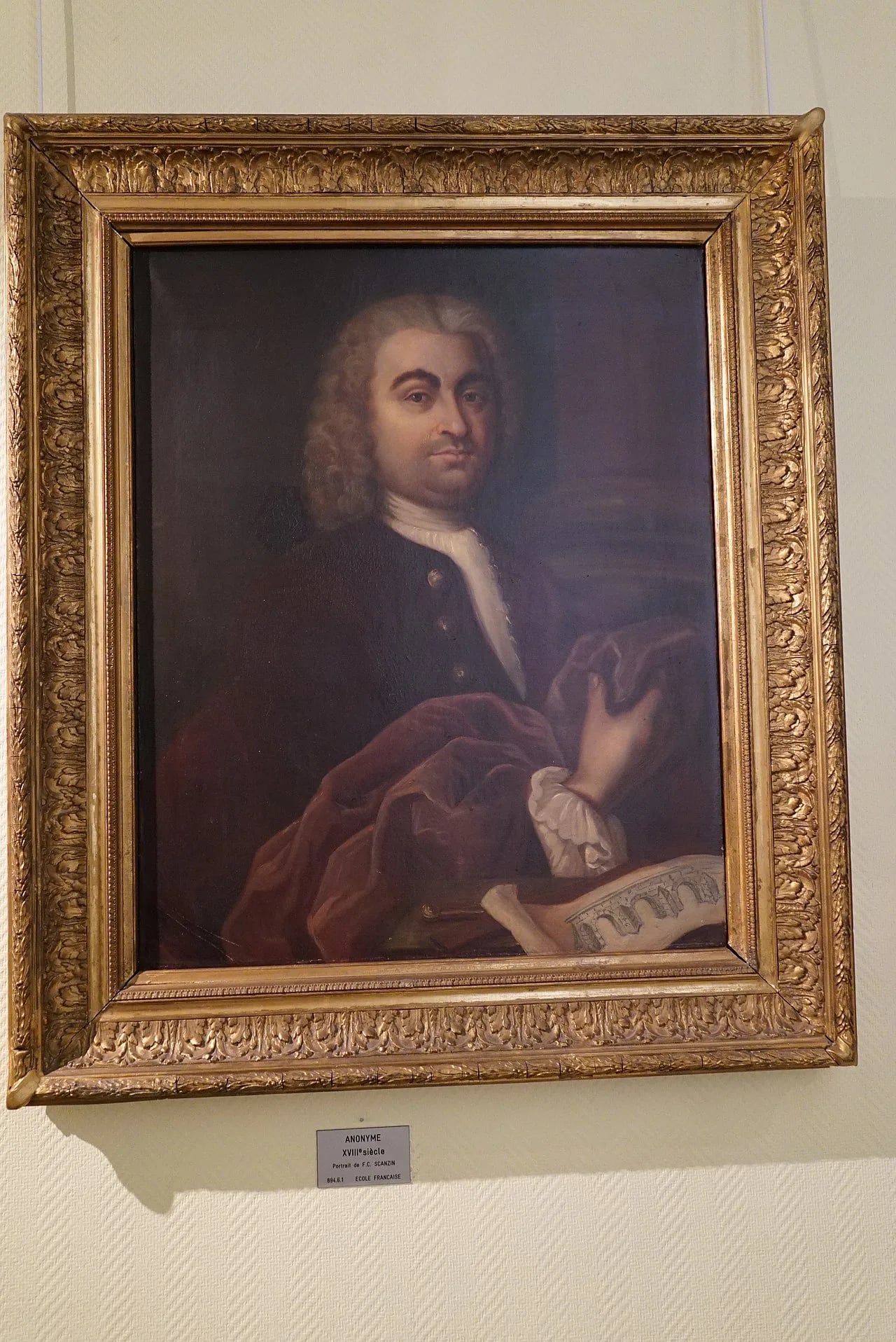 Porträt von Joseph Mathieu Sganzin (1750–1837) – Gedenkseite