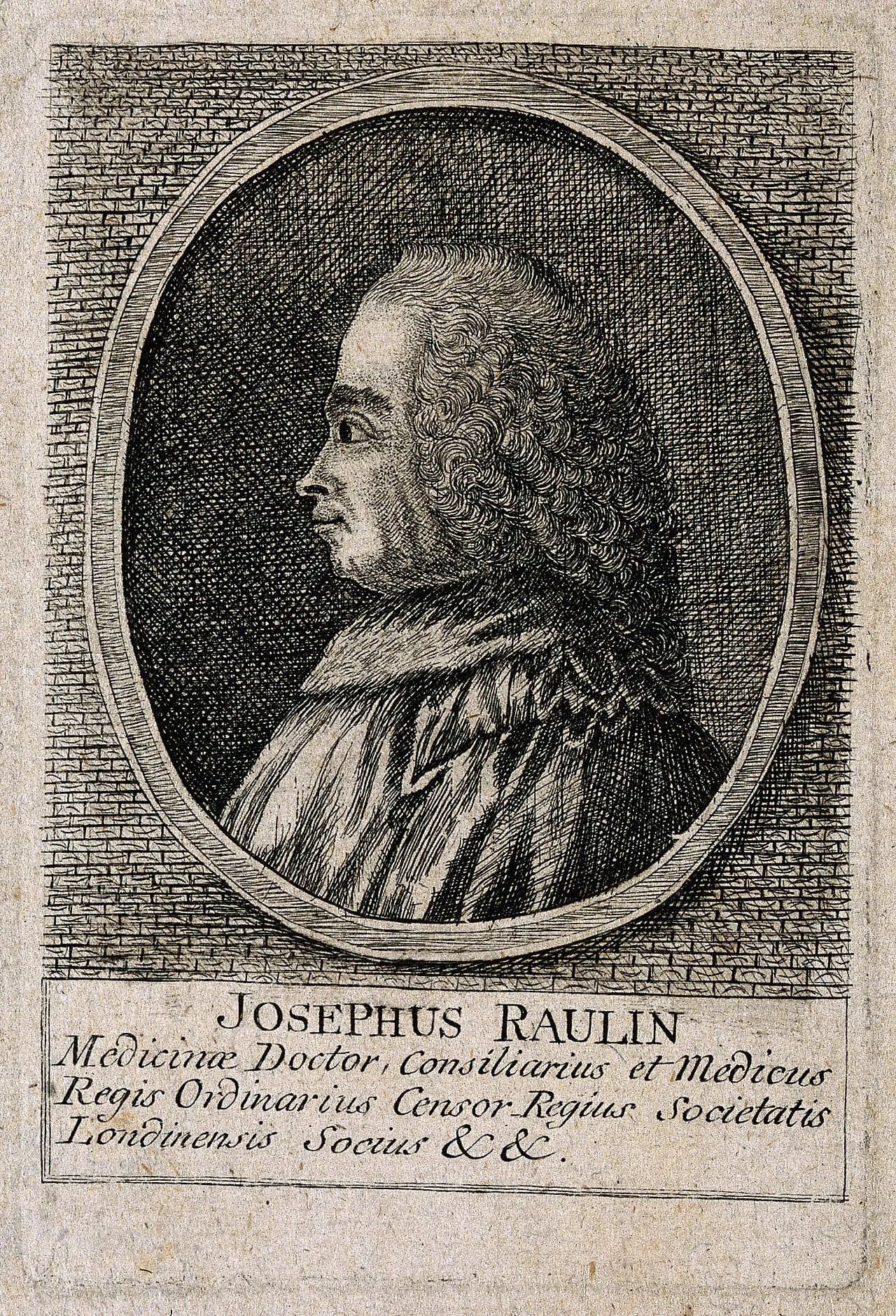 Portrait of Joseph Raulin (1708–1784) – memorial page