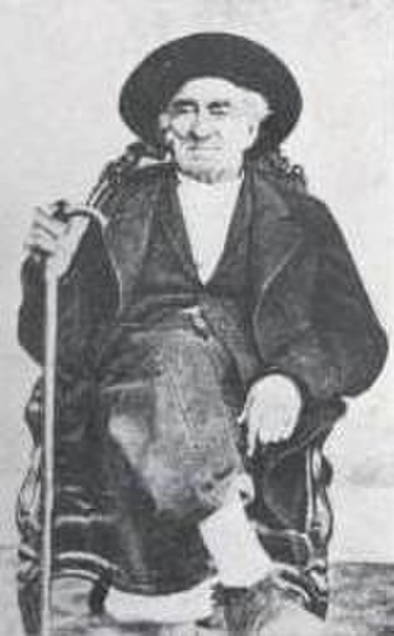Porträt von Joseph Robidoux (1783–1868) – Gedenkseite
