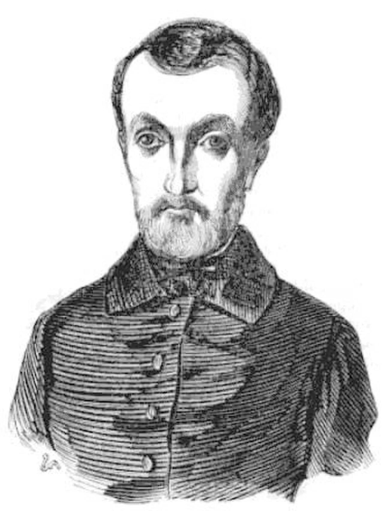Porträt von Joseph Sobrier (1810–1854) – Gedenkseite
