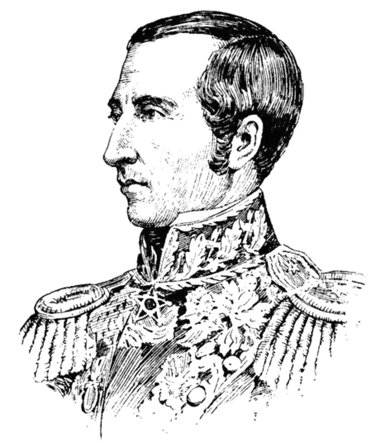 Porträt von José Ignacio Zenteno (1786–1847) – Gedenkseite